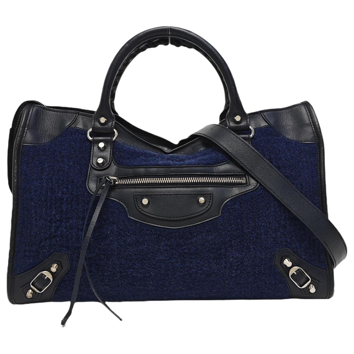 Classic Metalic tweed handbag