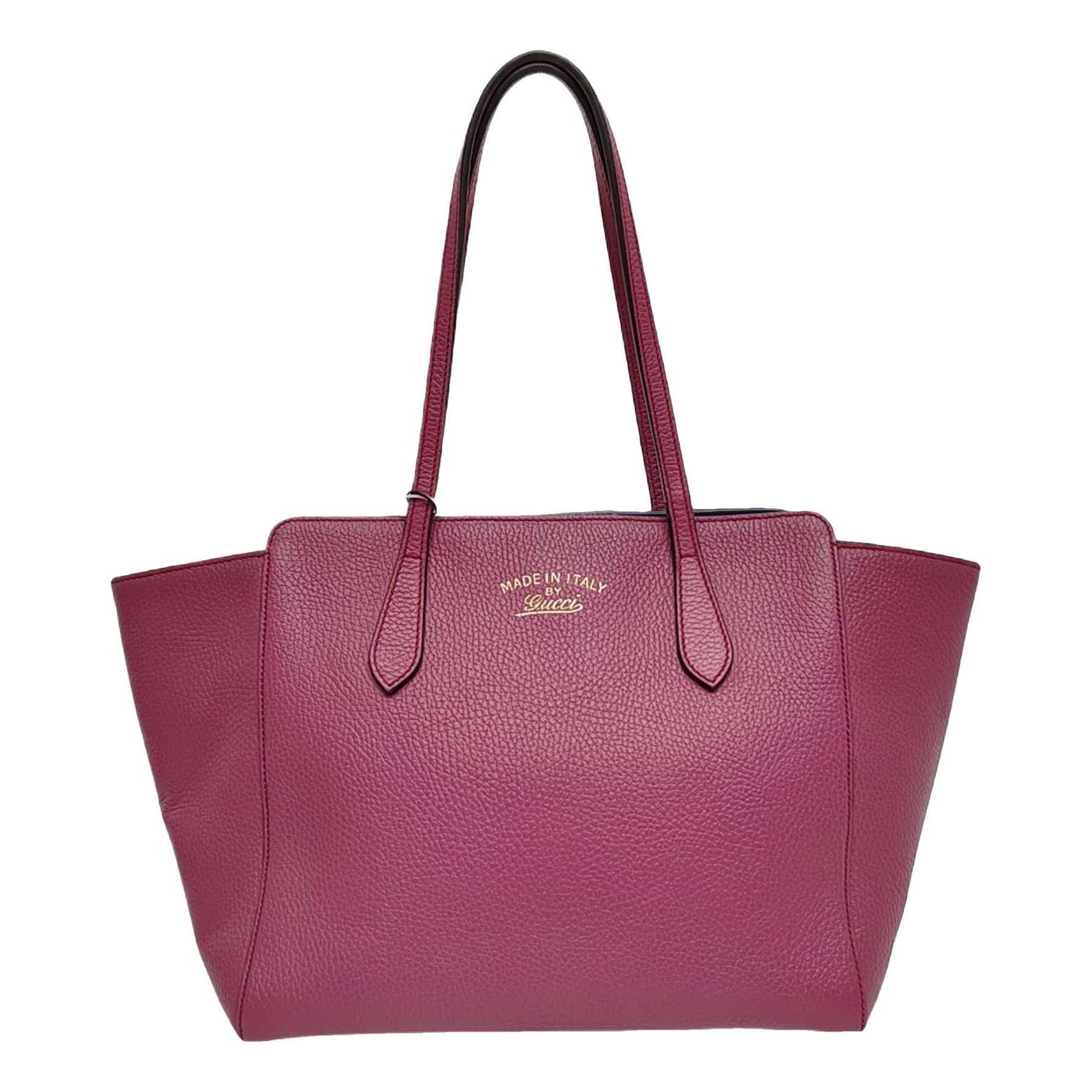 Swing leather handbag