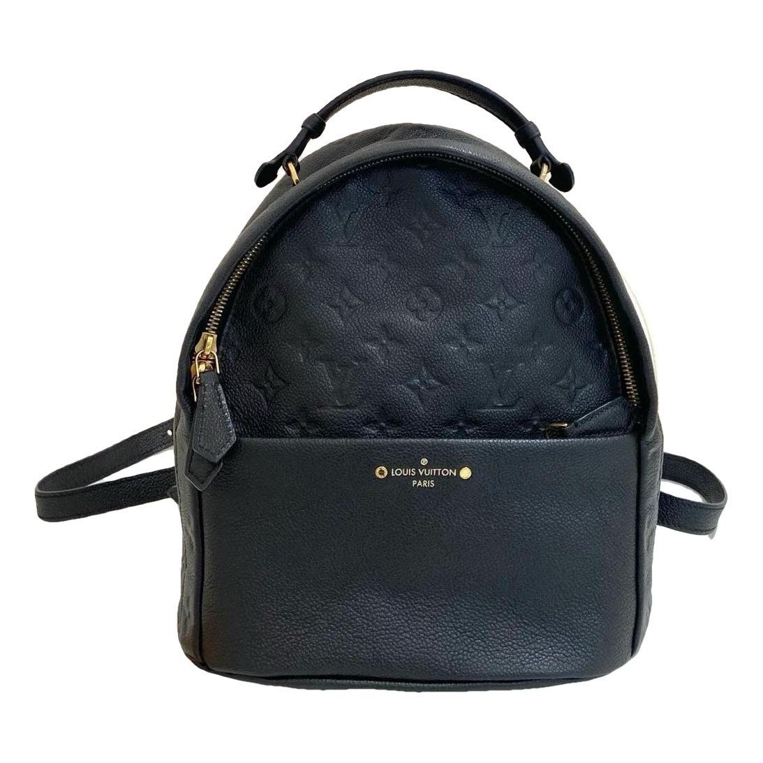 Leather backpack