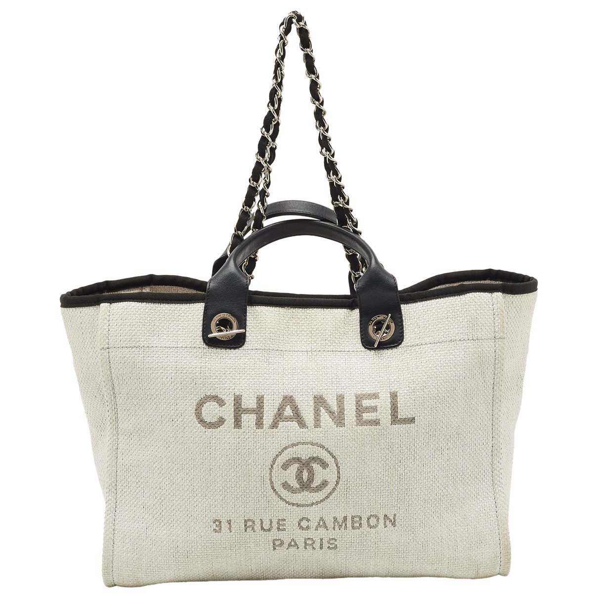 Deauville leather tote