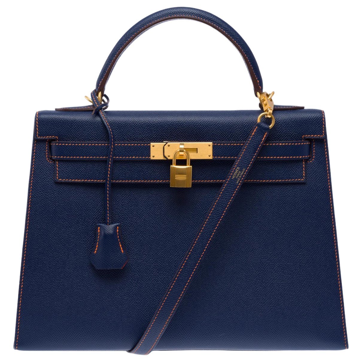 Kelly 32 leather handbag