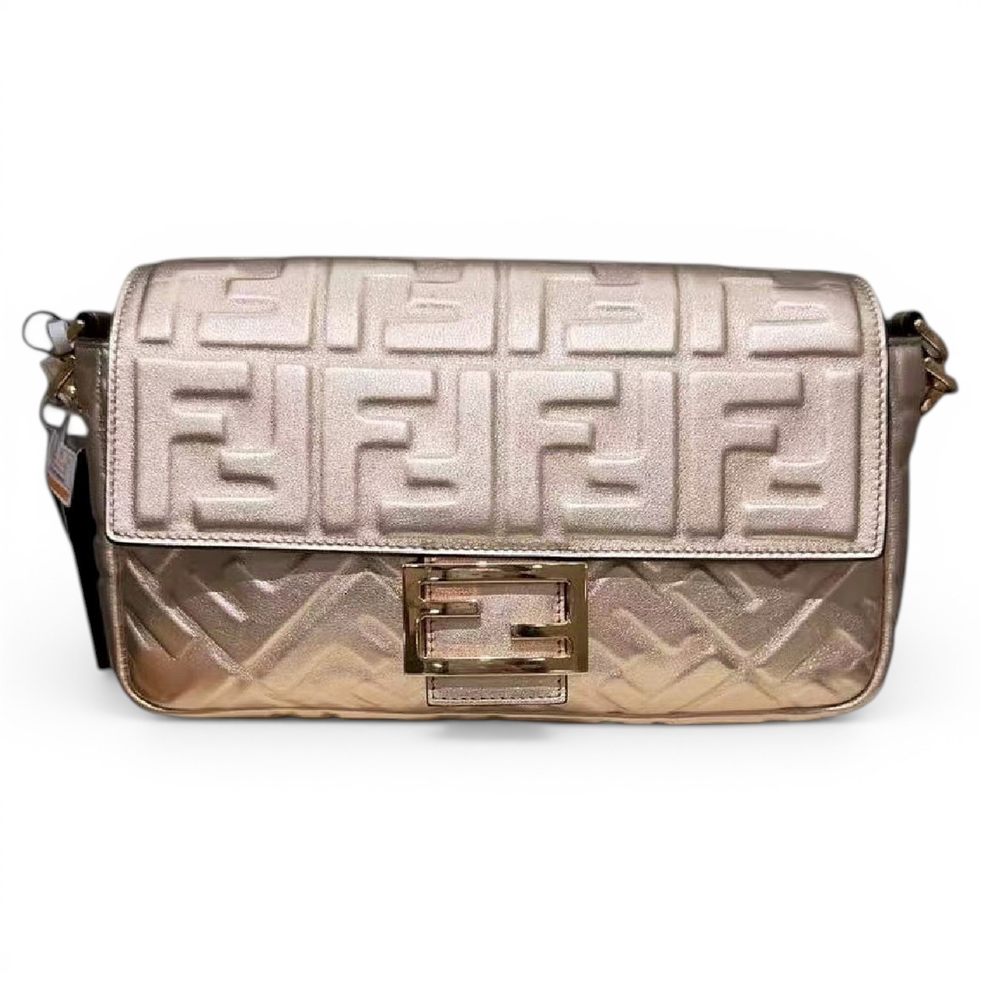Baguette leather handbag
