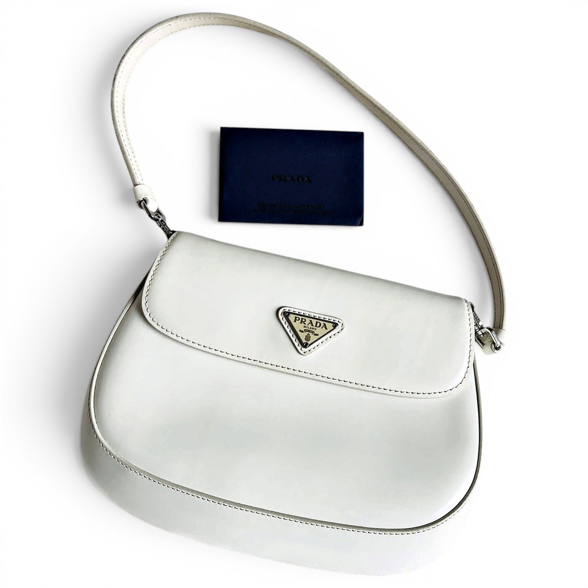 Cleo Flap leather handbag