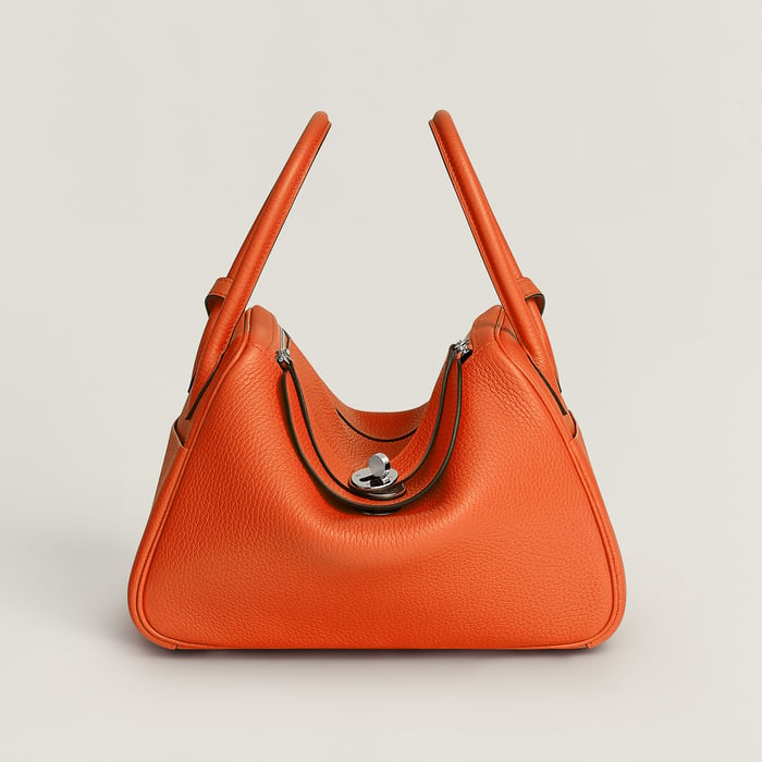 Orange Minium Lindy 26 Bag