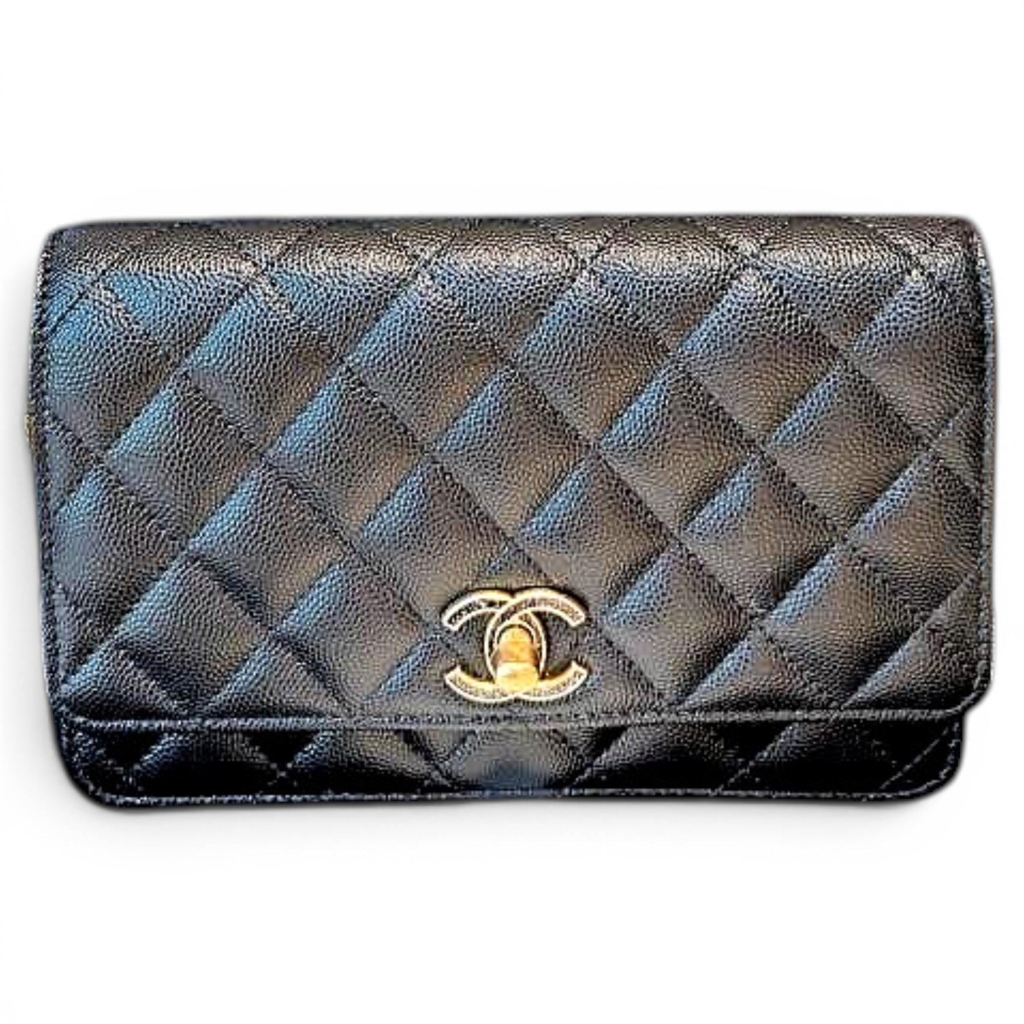 Wallet On Chain Timeless/Classique leather crossbody bag