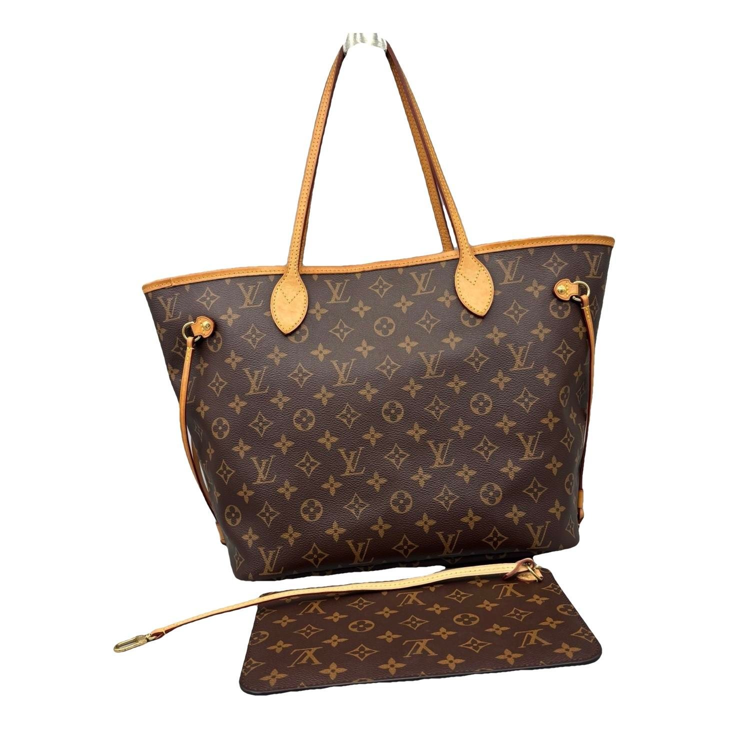 Neverfull leather handbag