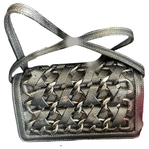 Wallet On Chain Boy leather handbag