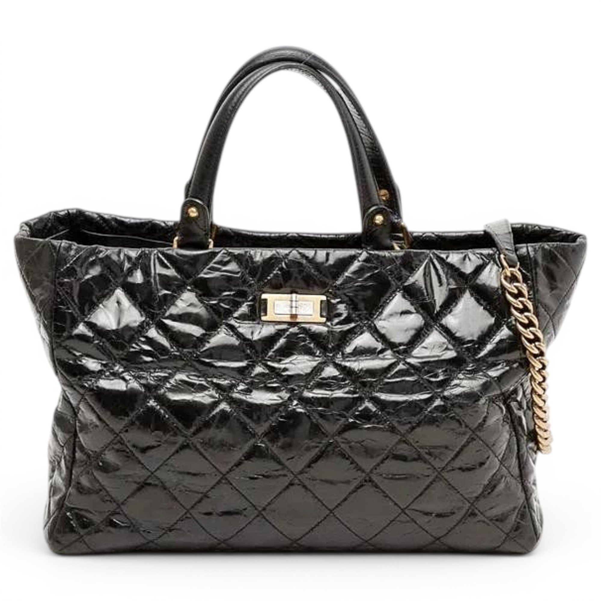 2.55 leather tote