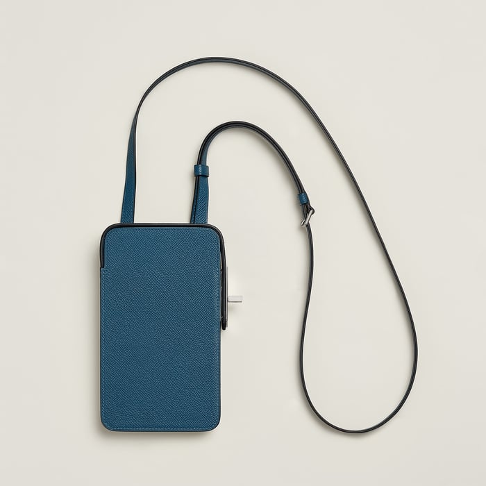 Deep Blue Hac a Box Phone Case