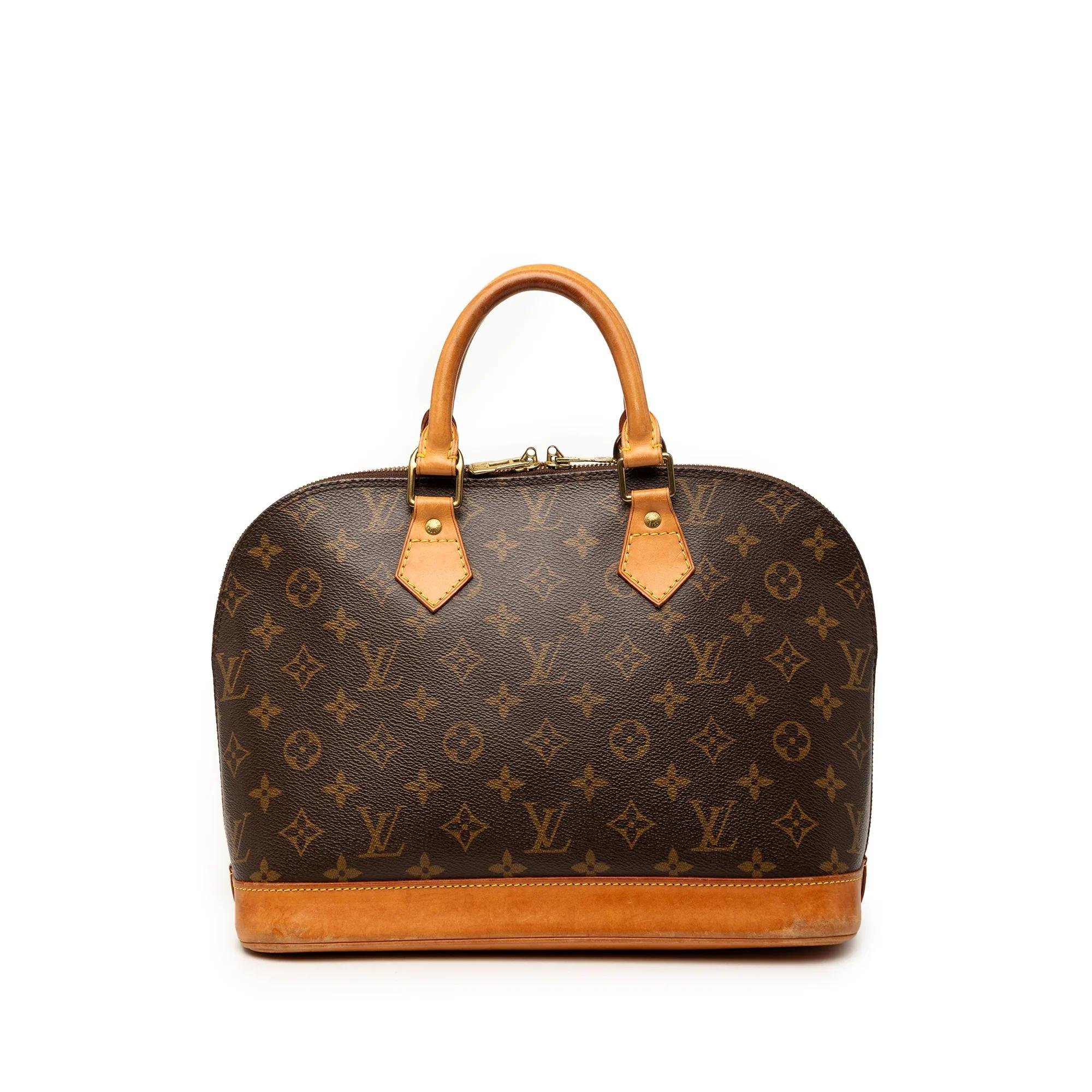 Alma leather handbag