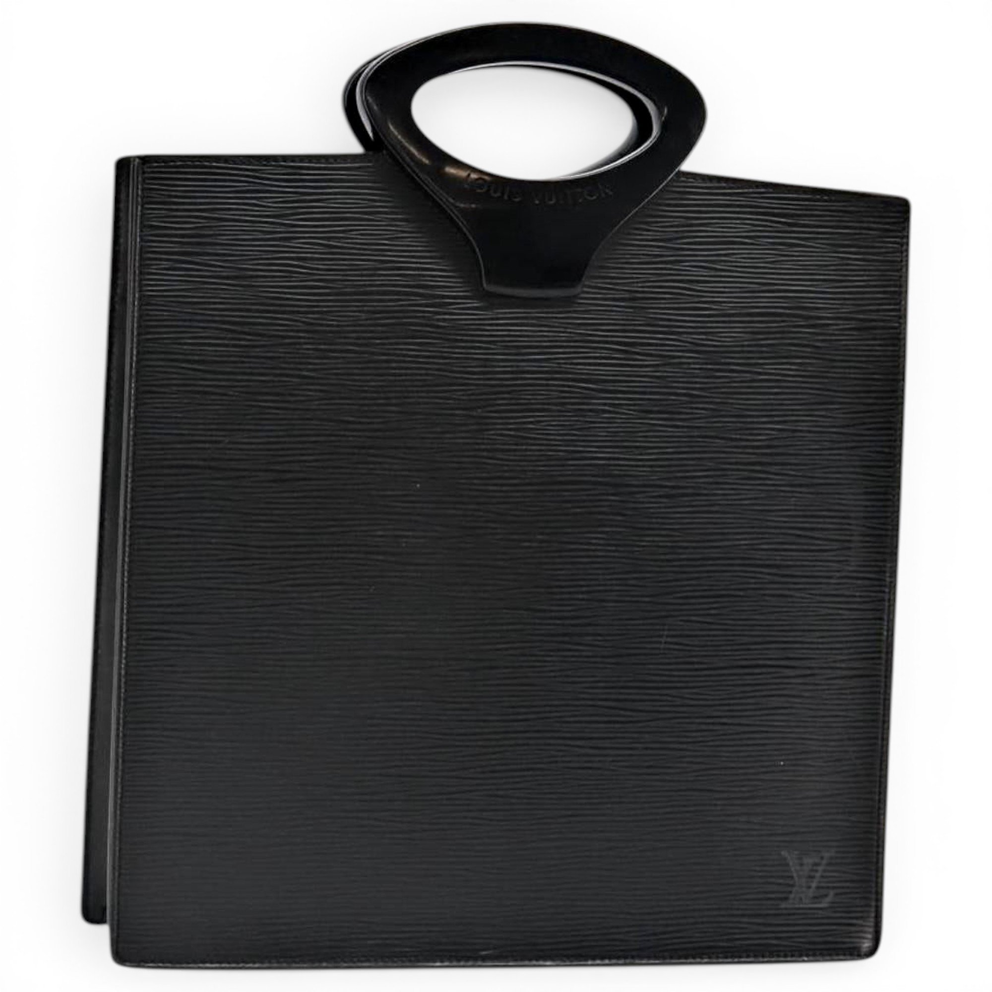 Ombre leather handbag