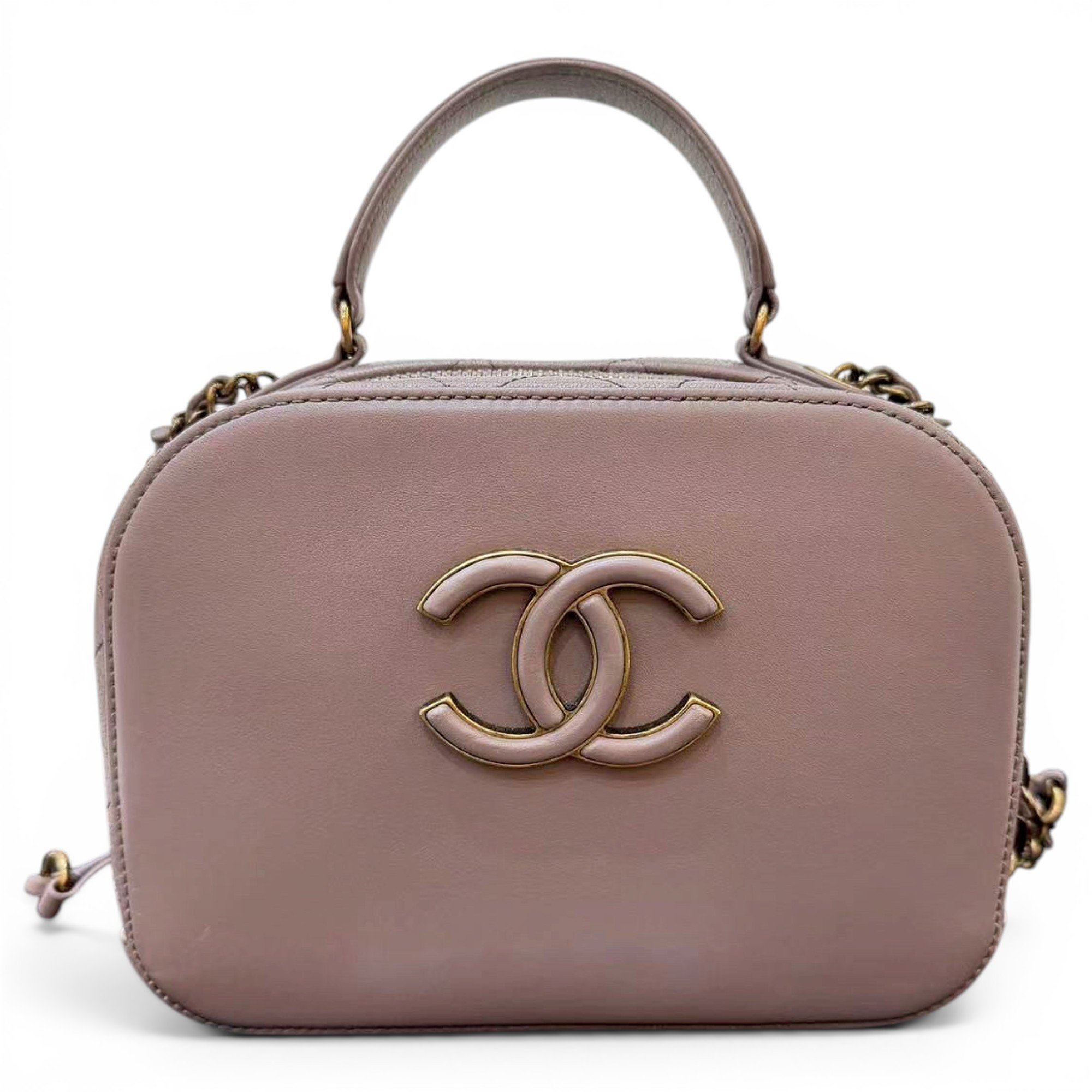 Leather handbag