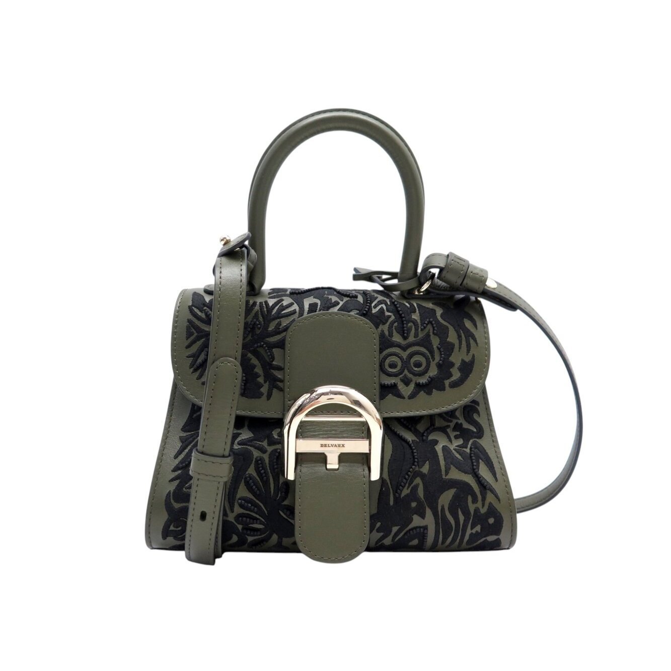 Leather crossbody bag
