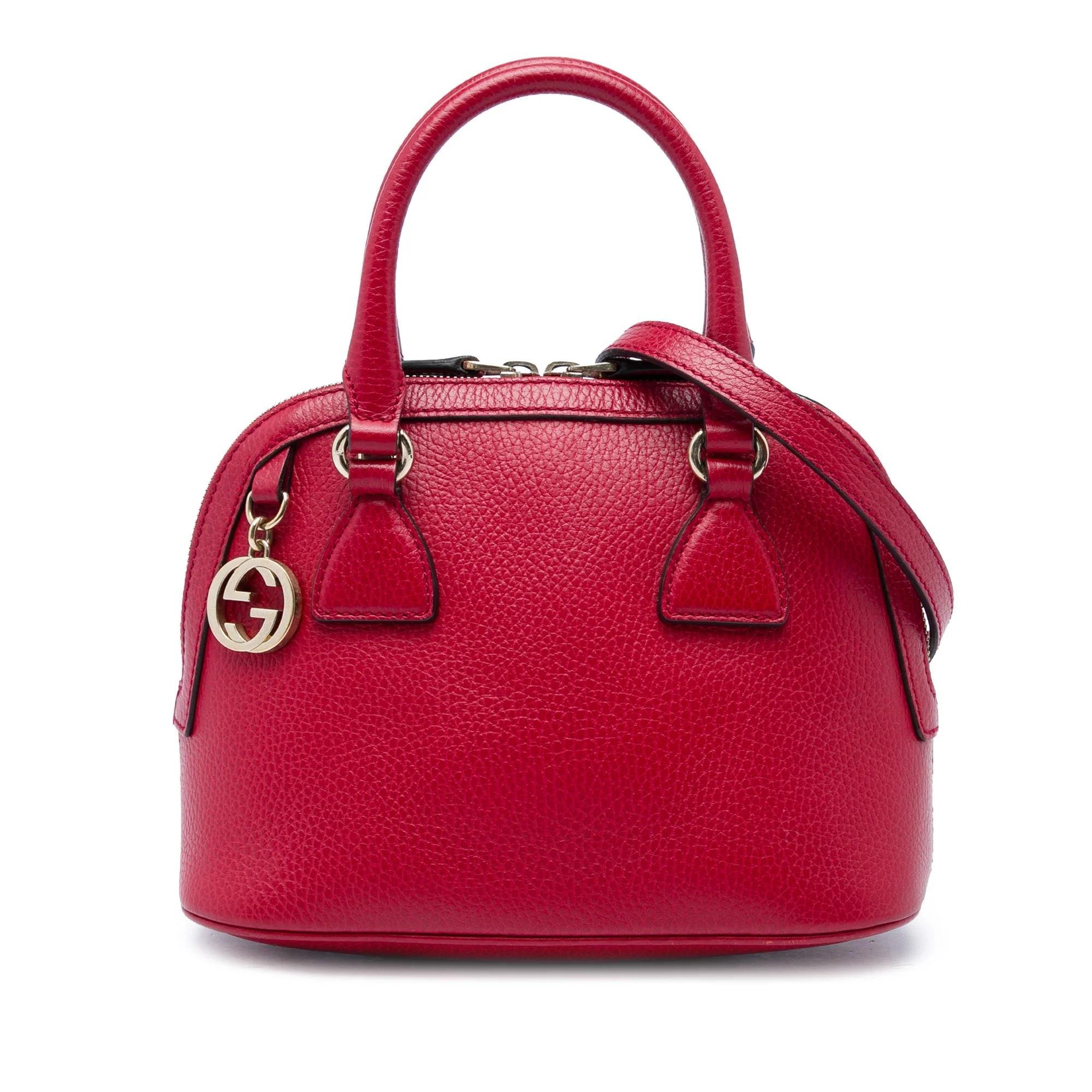 Dôme pony-style calfskin handbag