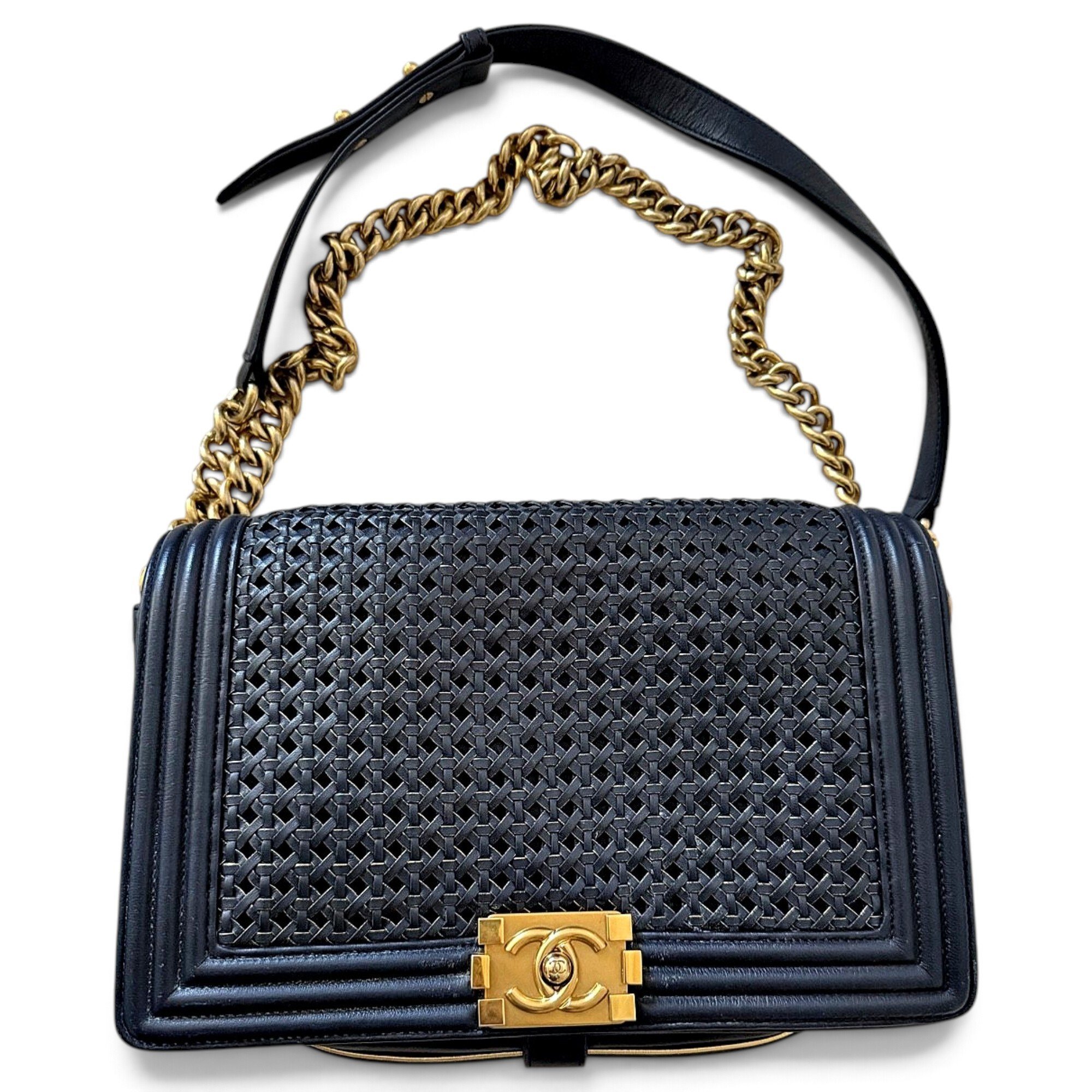 Boy leather handbag