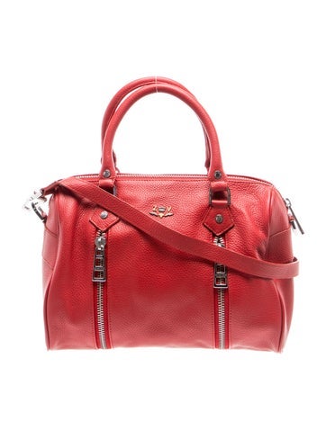 Leather Top Handle Bag