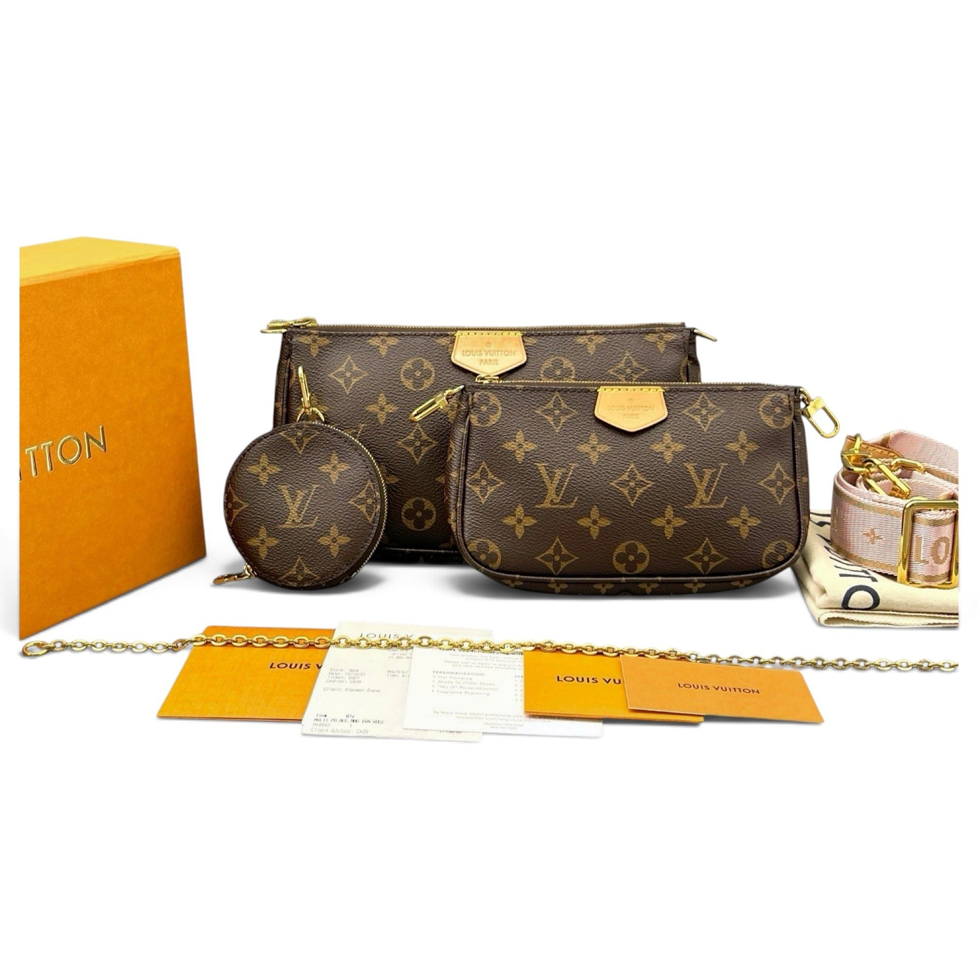 Multi Pochette Accessoires cloth crossbody bag