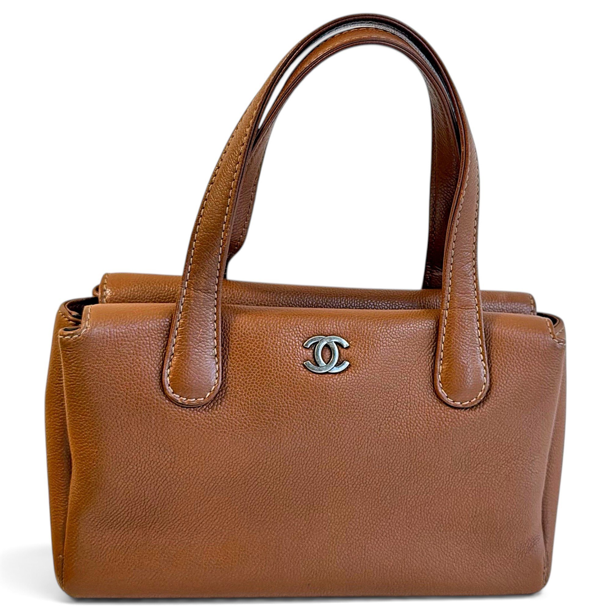 Executive leather handbag