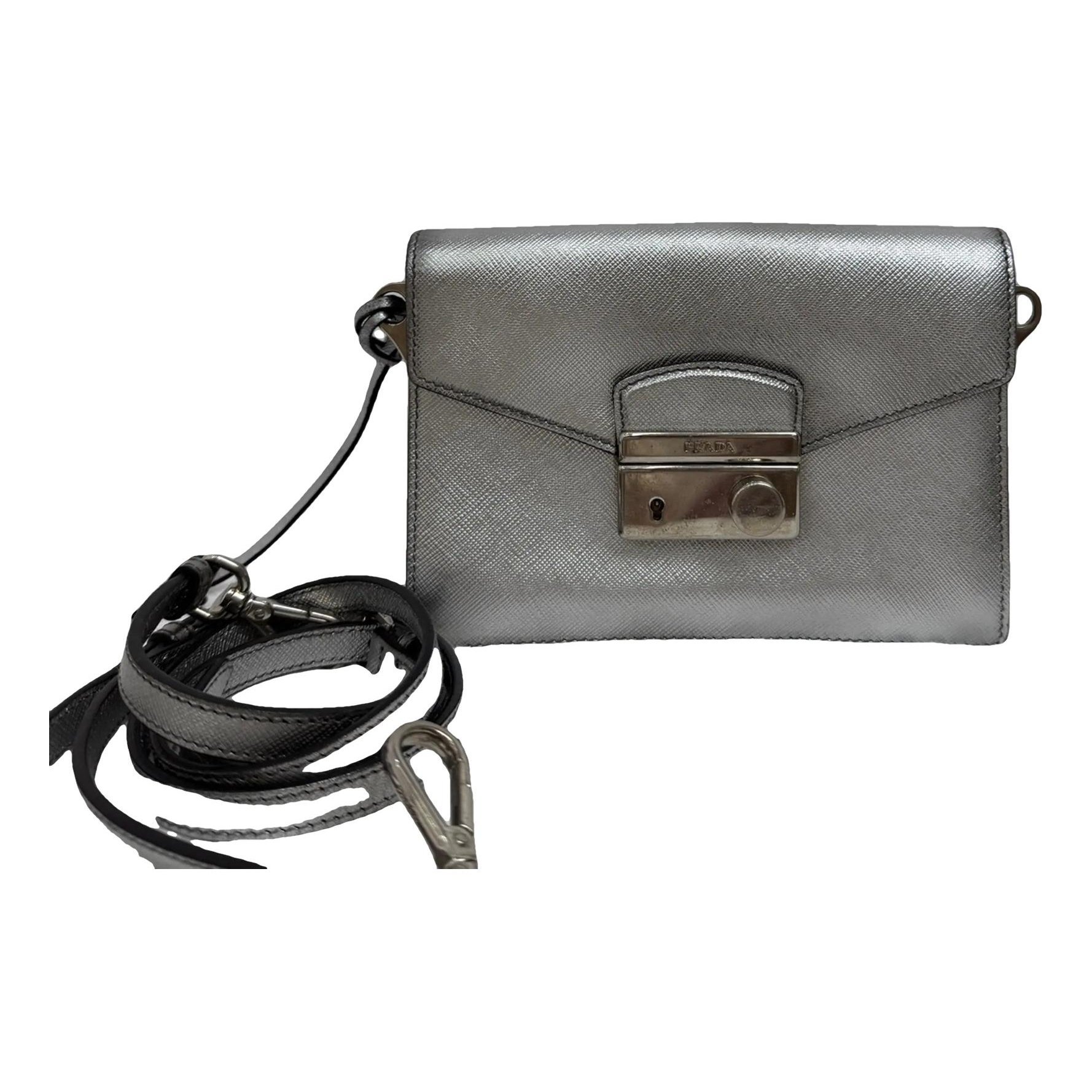 Leather crossbody bag