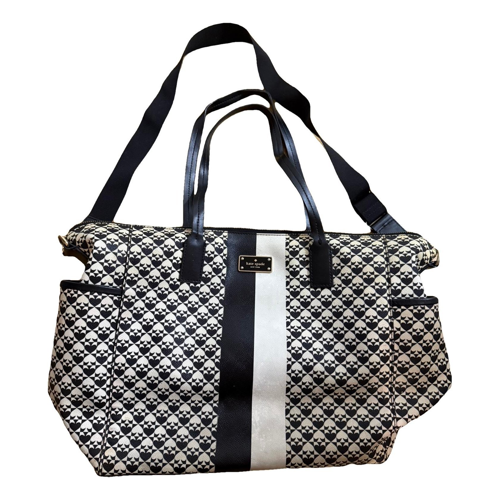 Leather tote