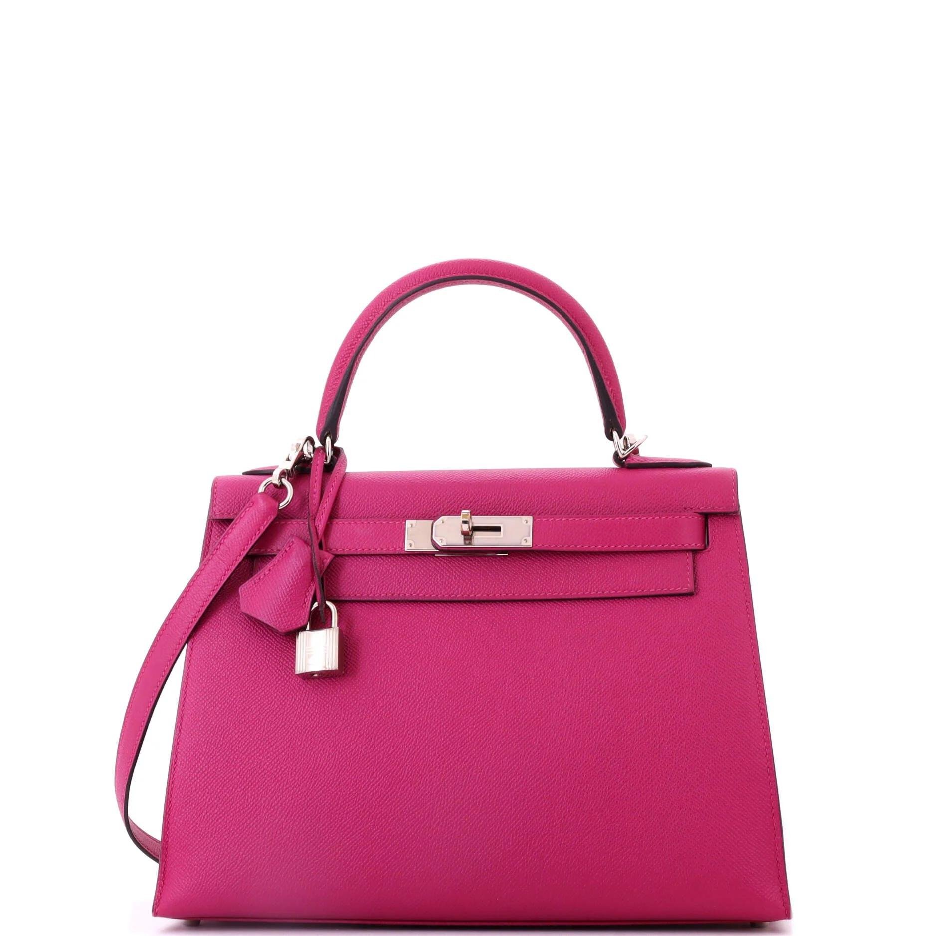 Kelly 28 leather handbag