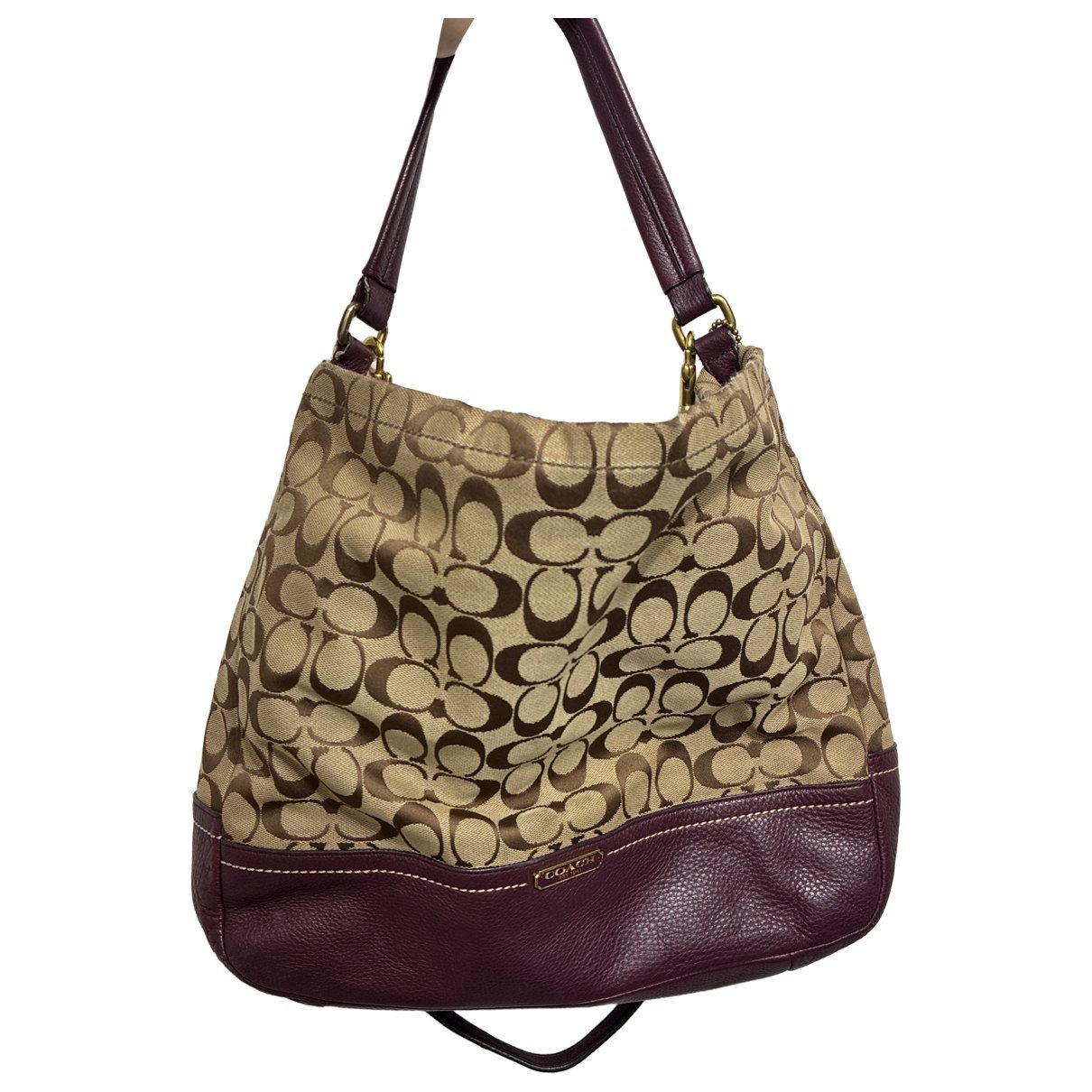 Signature Sufflette cloth handbag
