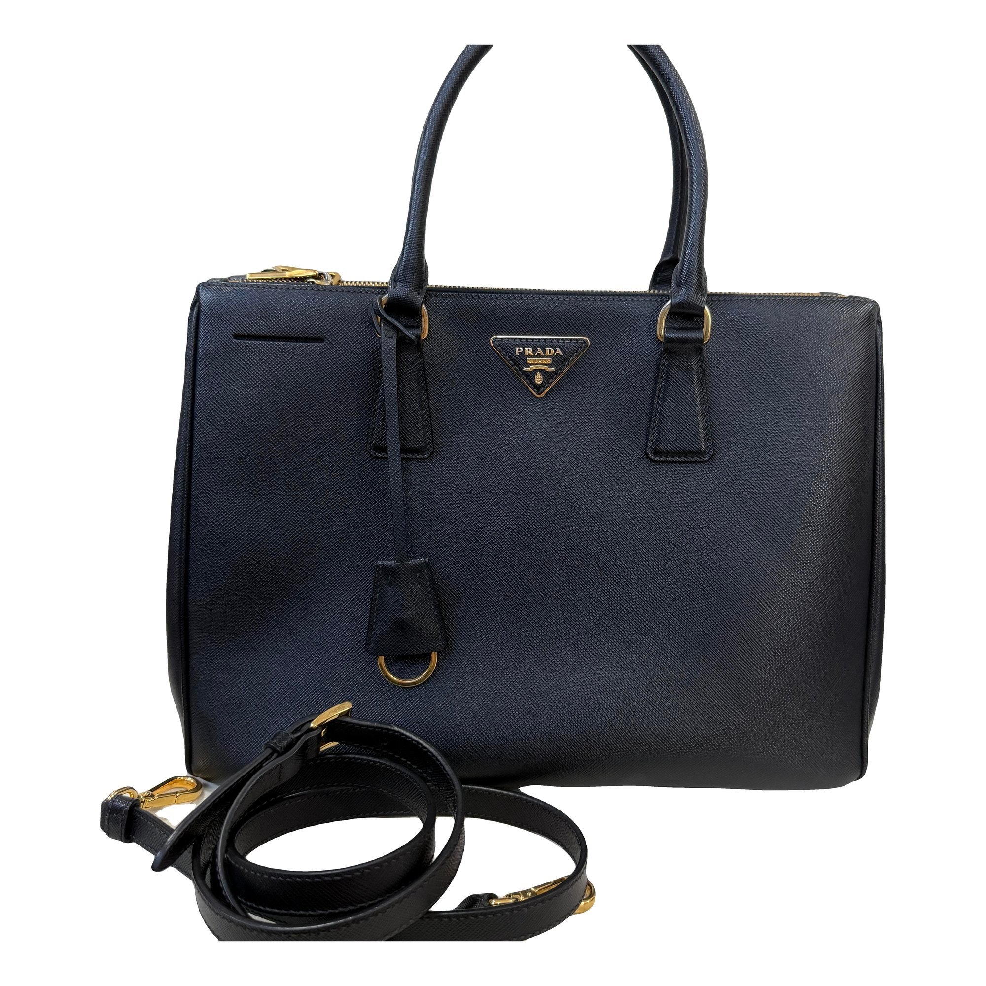 Galleria leather handbag