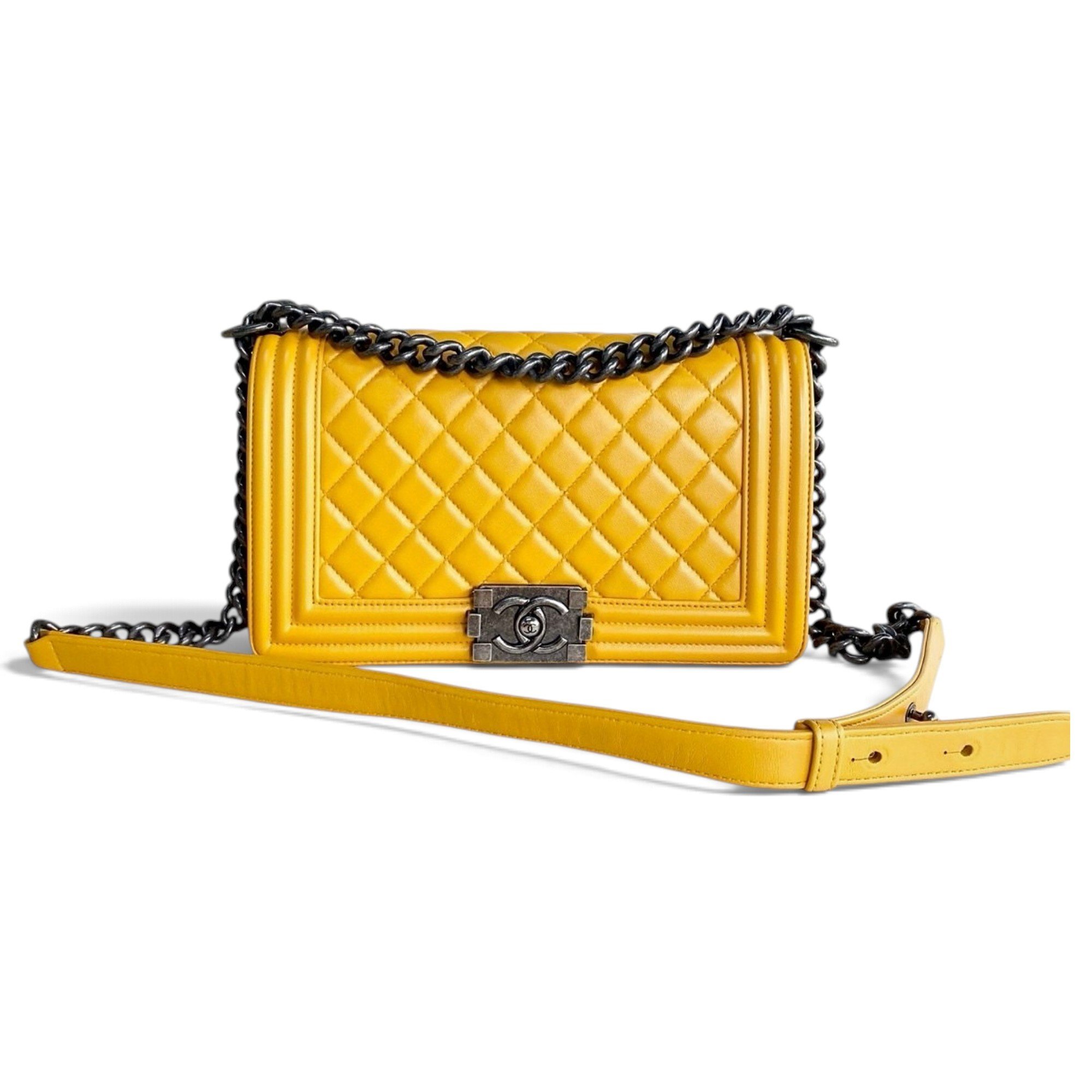 Boy leather handbag