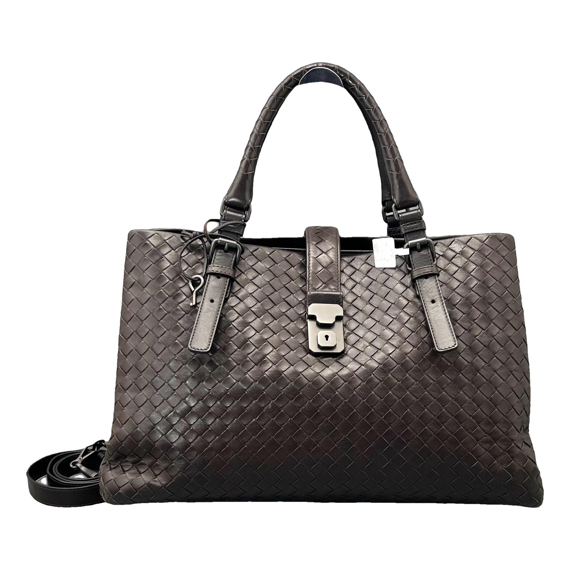 Roma leather handbag