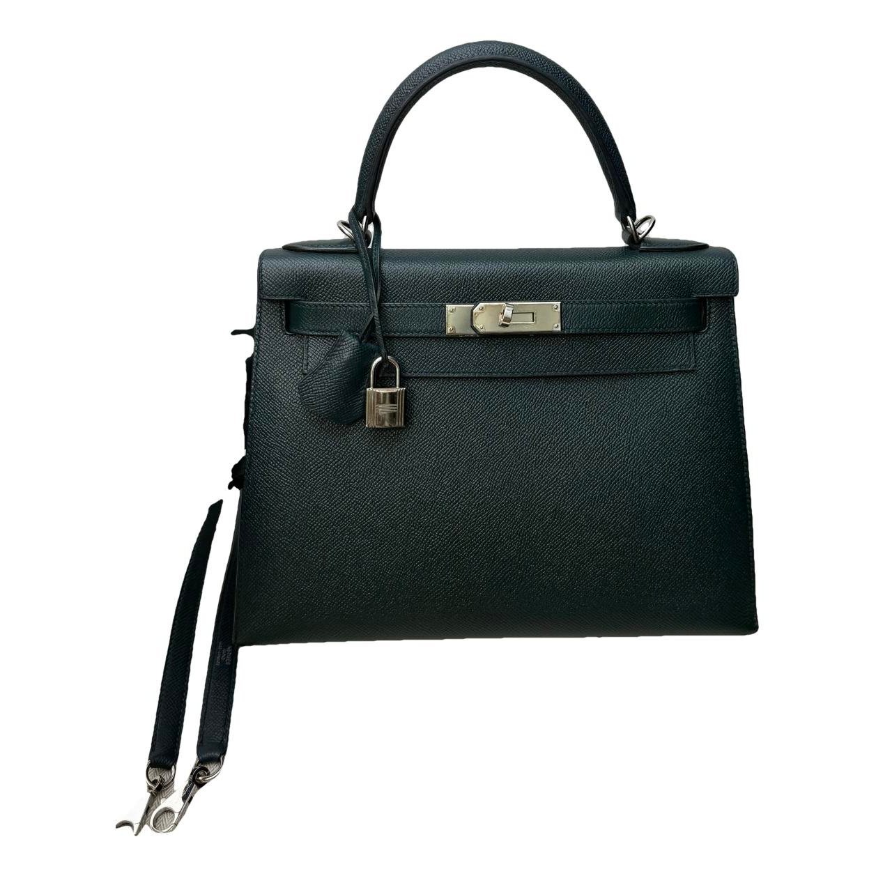 Kelly 28 leather handbag
