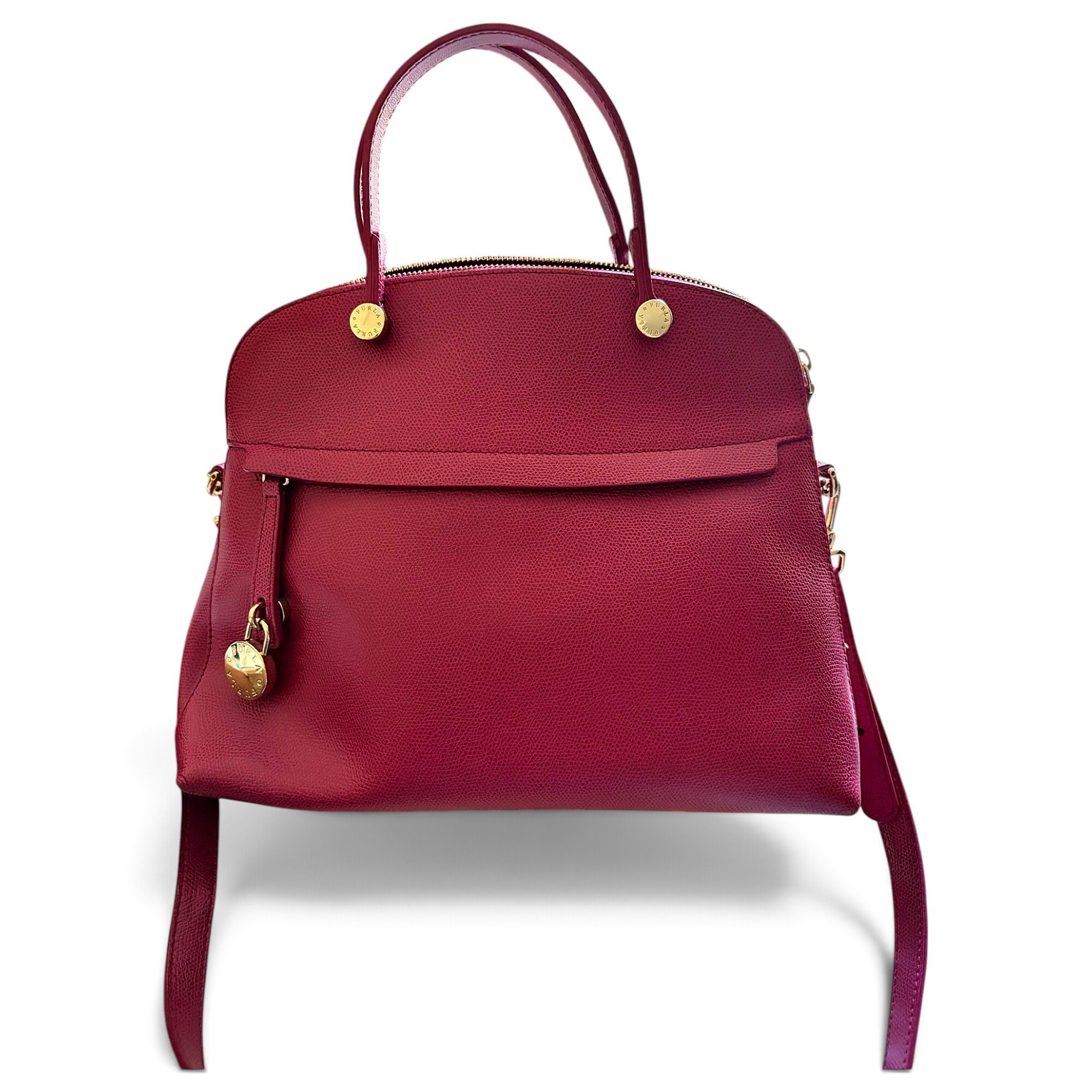 Leather crossbody bag
