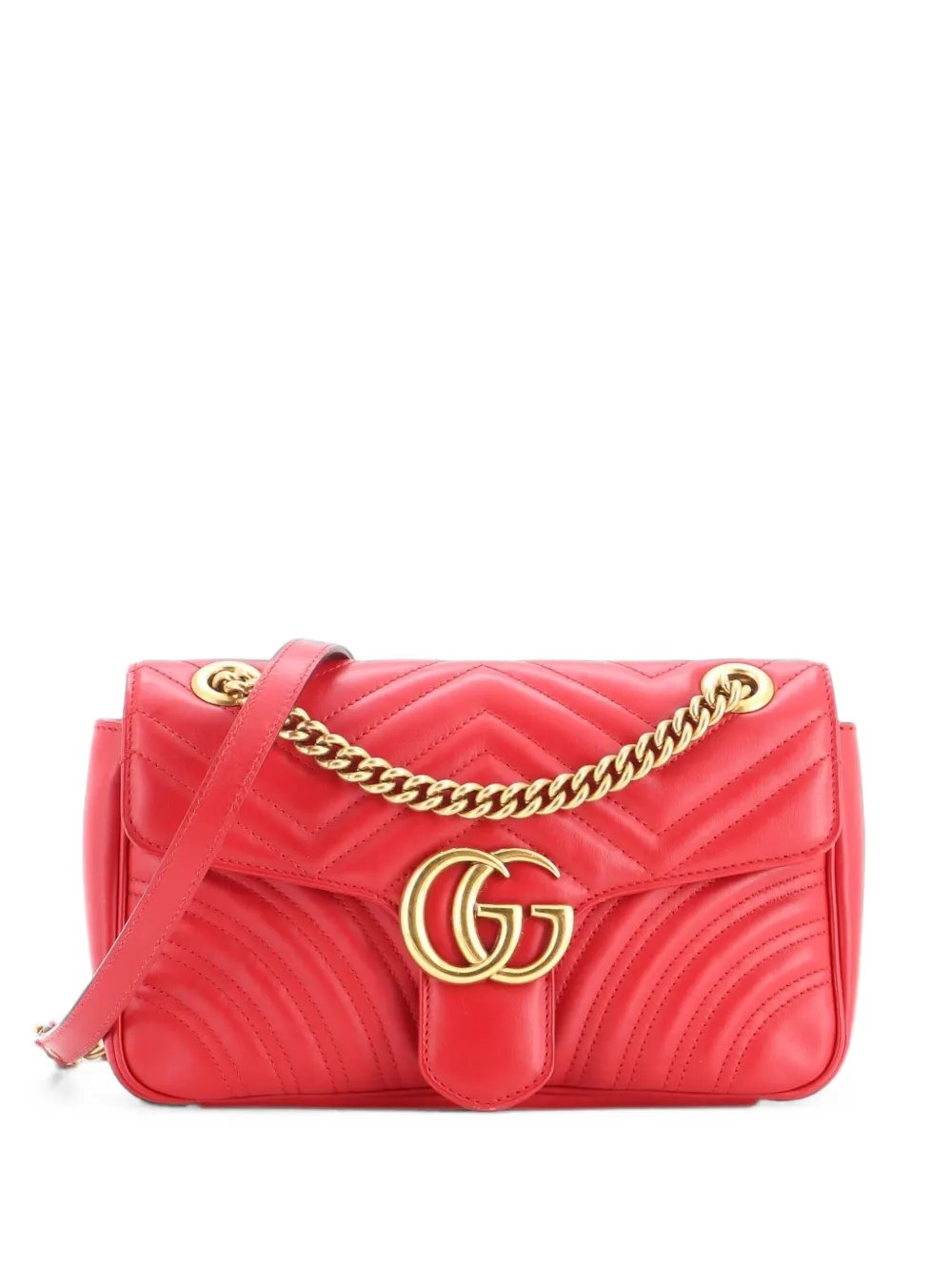 GG Marmont Flap Bag Matelasse Leather Small crossbody bag