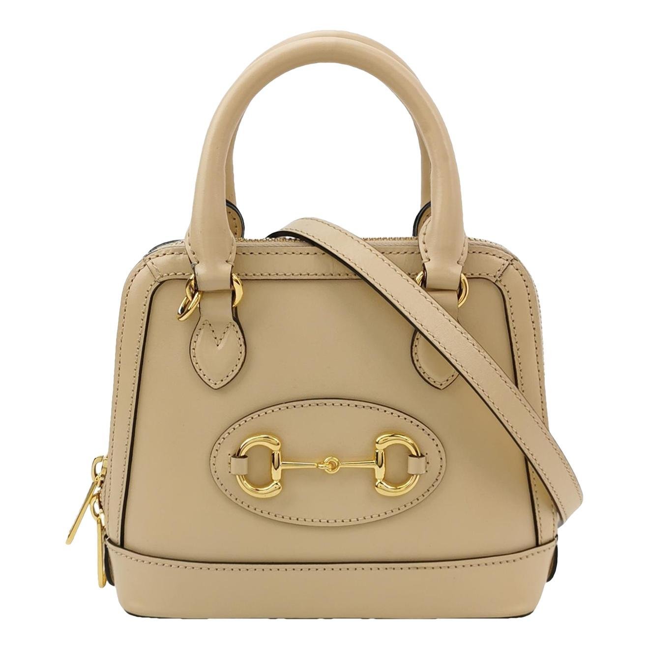 Handle Horsebit 1955 leather handbag