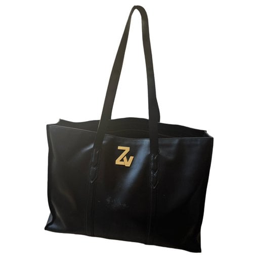 Leather tote