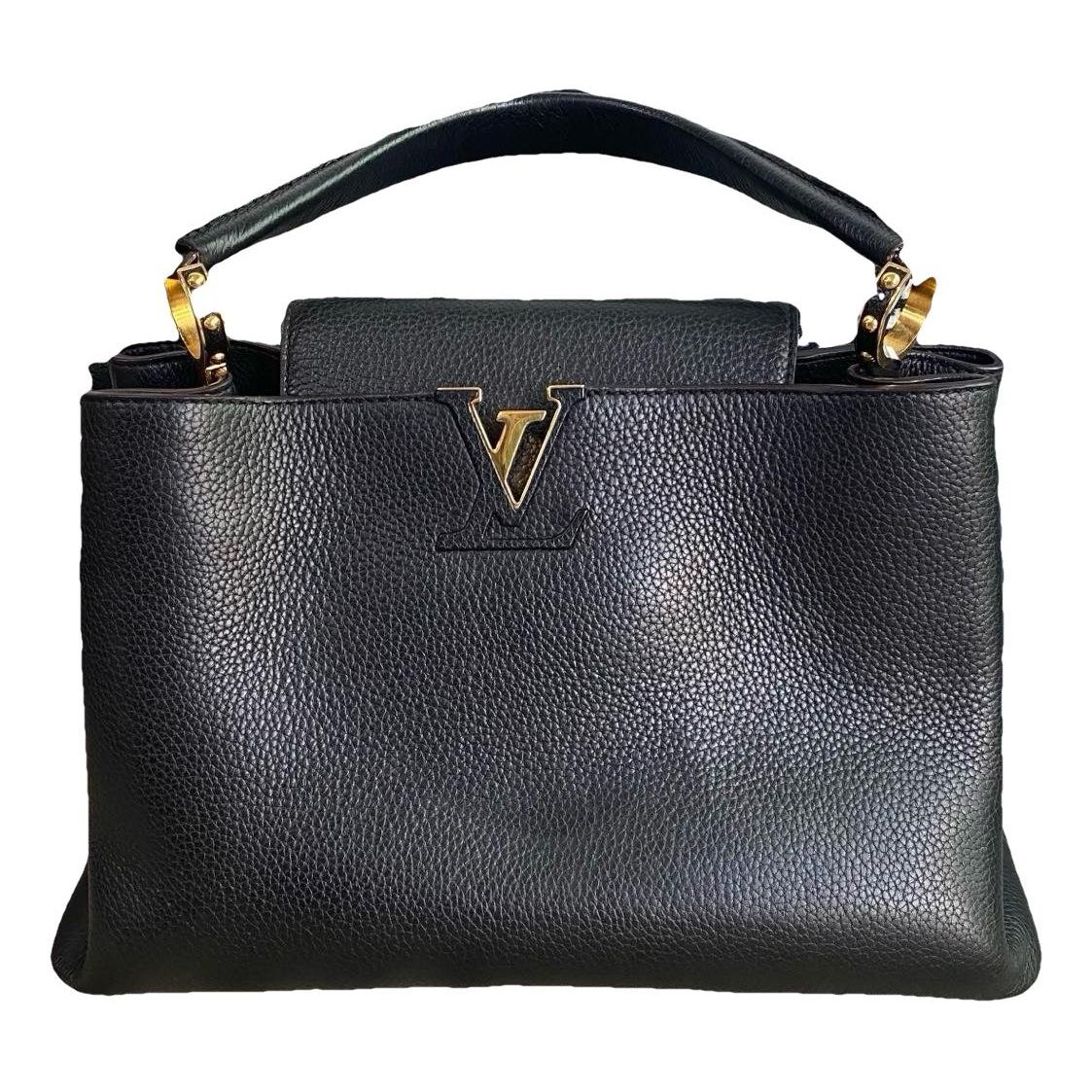 Capucines leather handbag