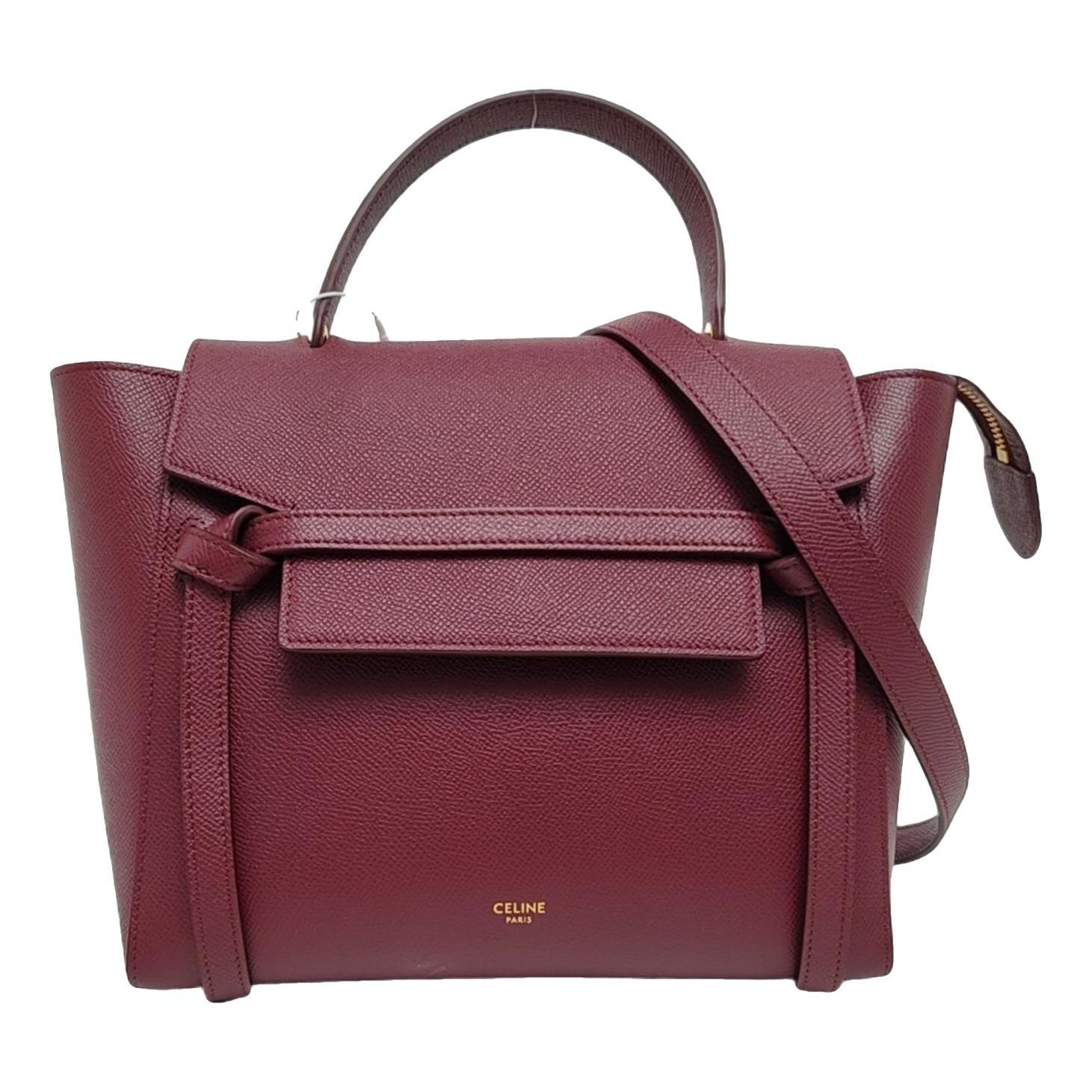 Celine Belt leather handbag