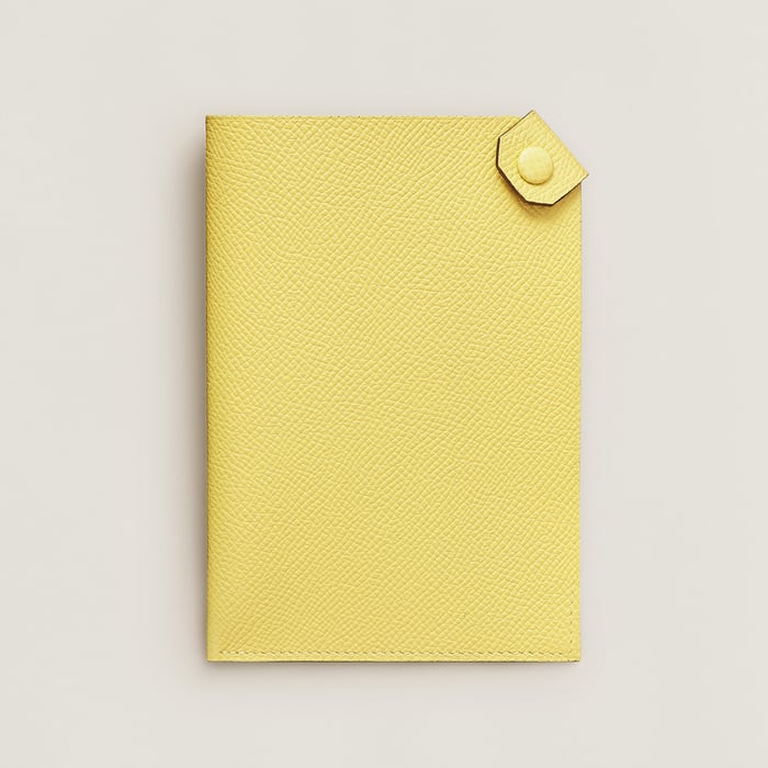 Lime Tarmac Passport Holder