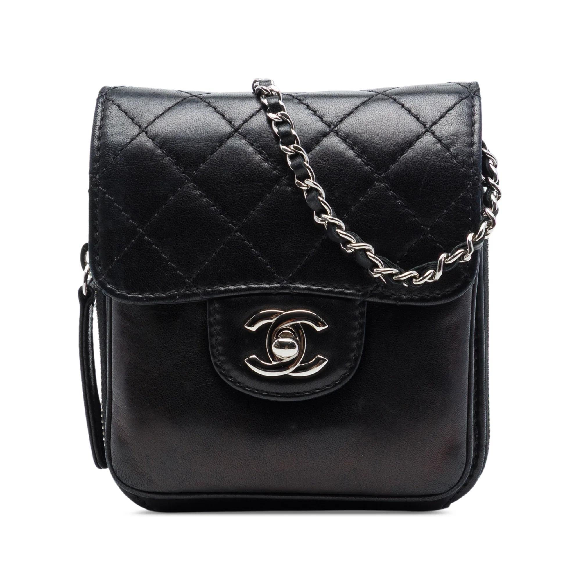 Wallet On Chain Timeless/Classique pony-style calfskin handbag