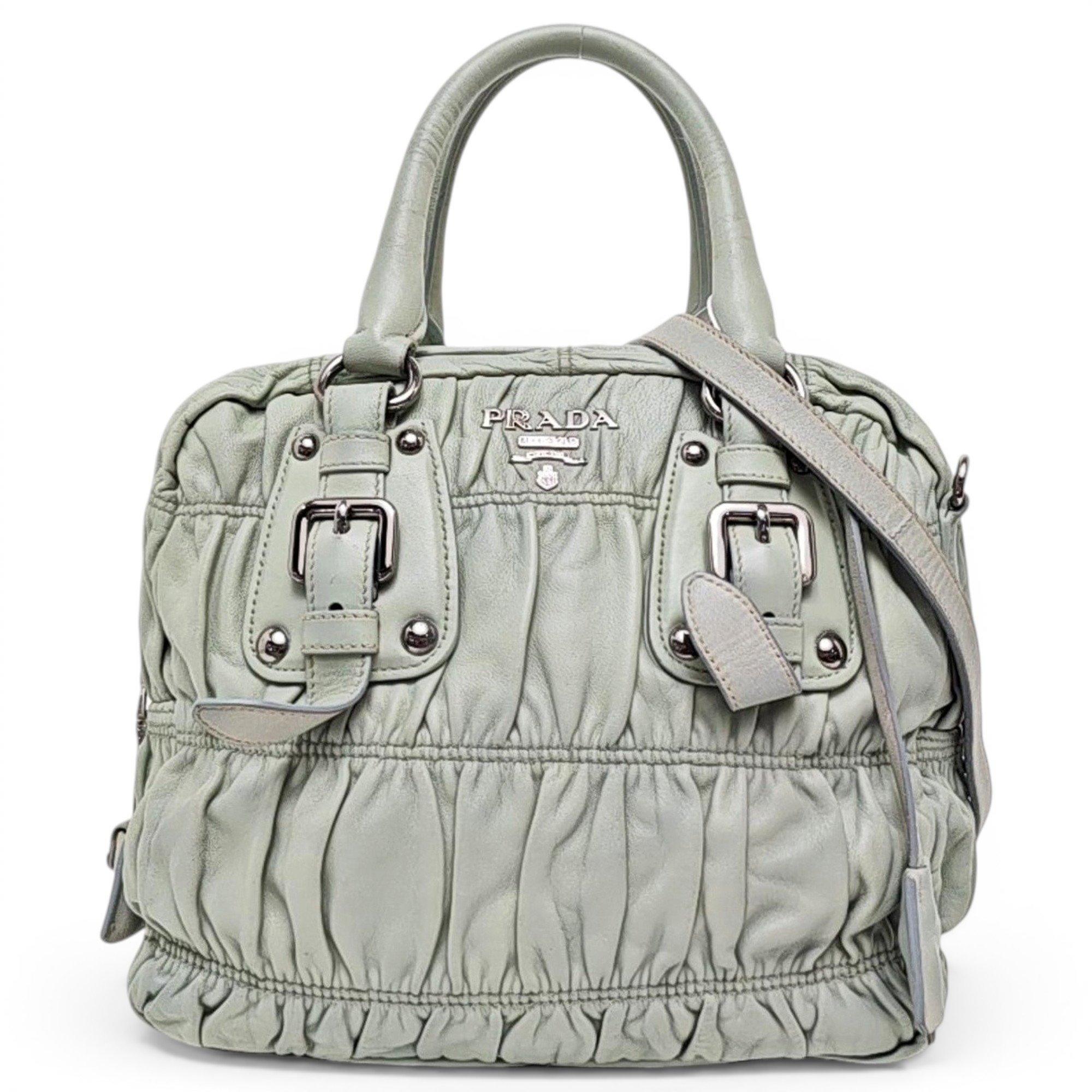 Leather handbag