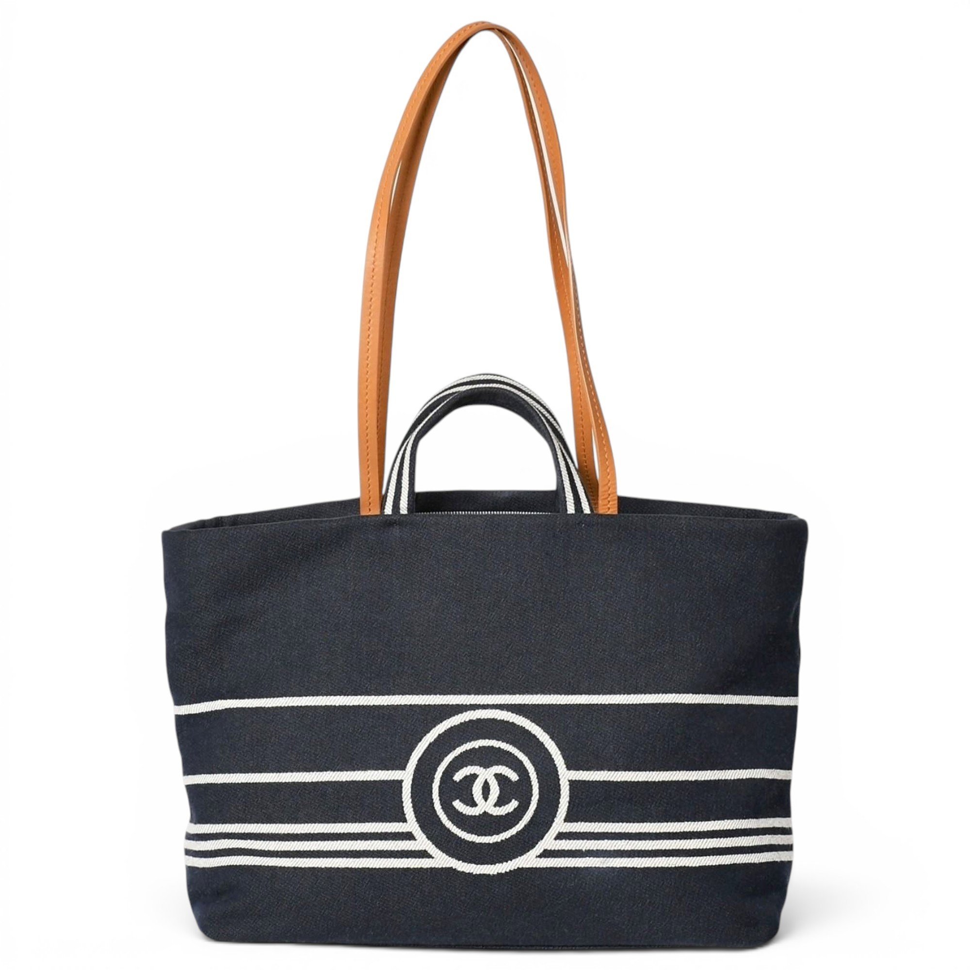 Leather tote