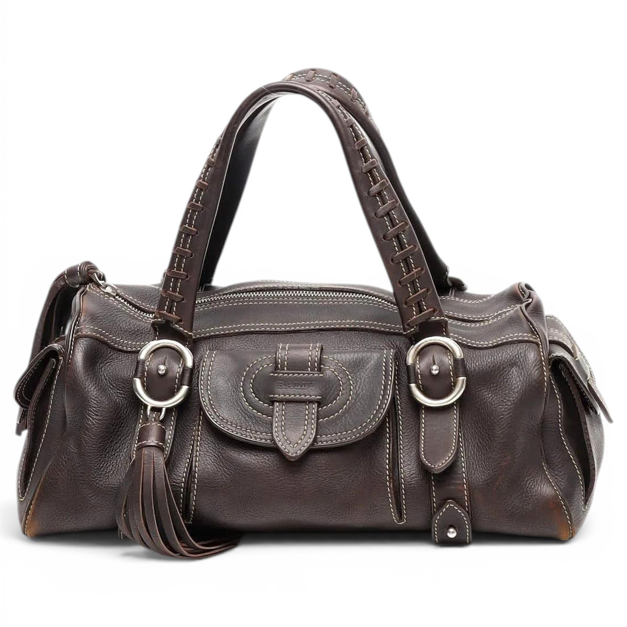Bally Leather travel bag