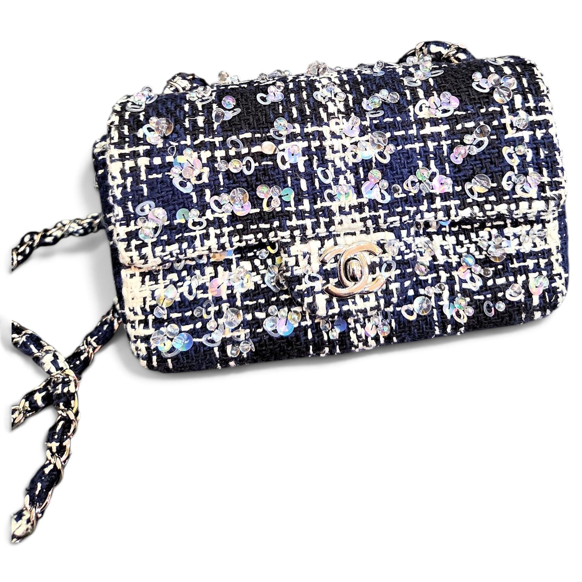 Timeless/Classique tweed crossbody bag