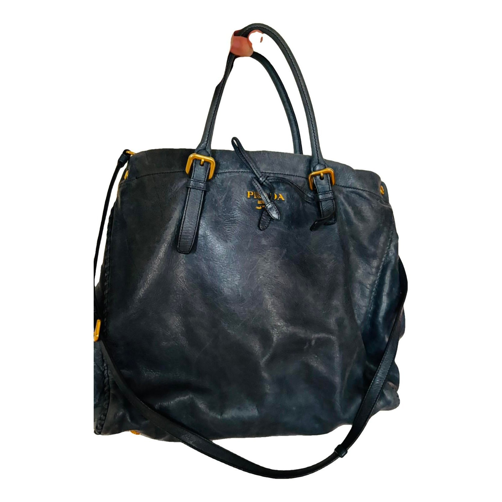 Pony-style calfskin crossbody bag