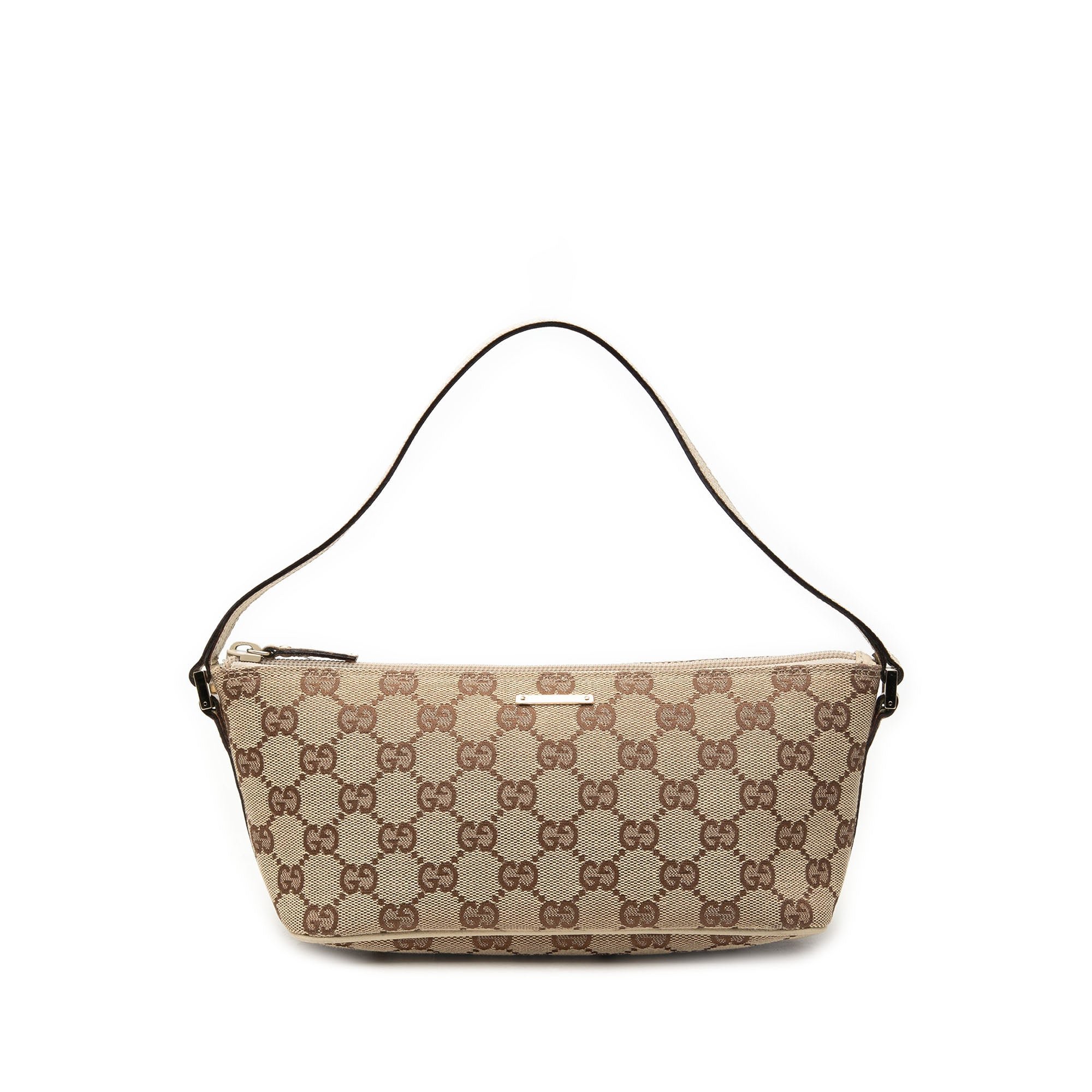 Gucci B leather handbag