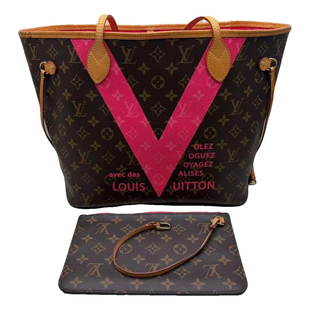 Neverfull leather handbag