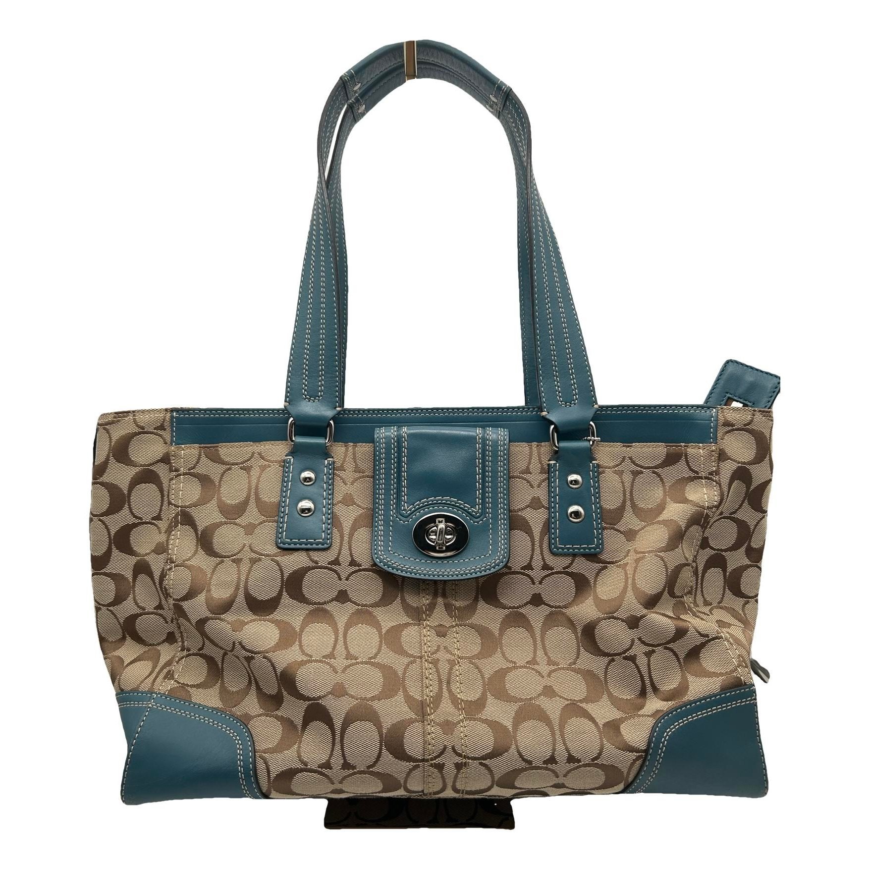 Leather tote