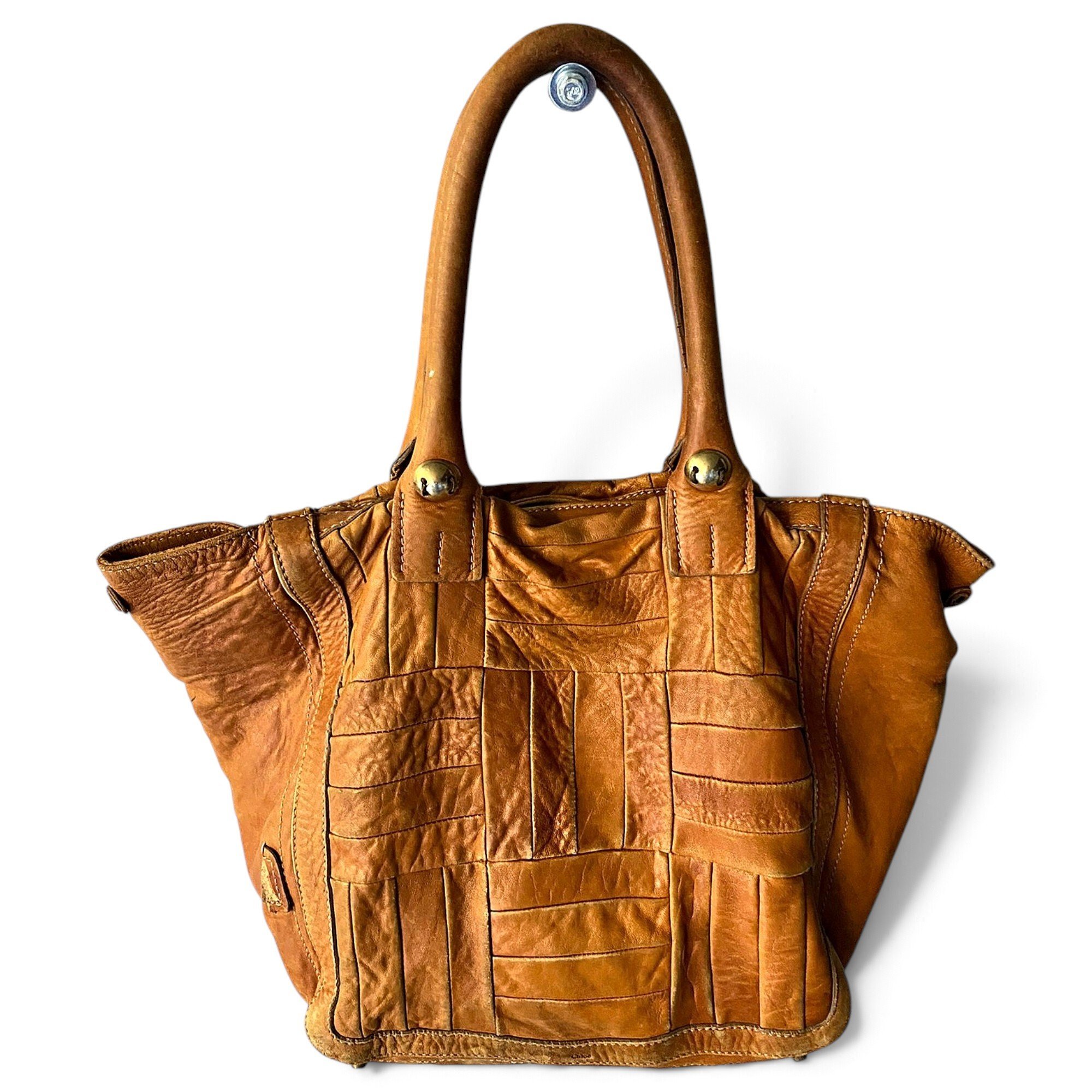 Leather handbag