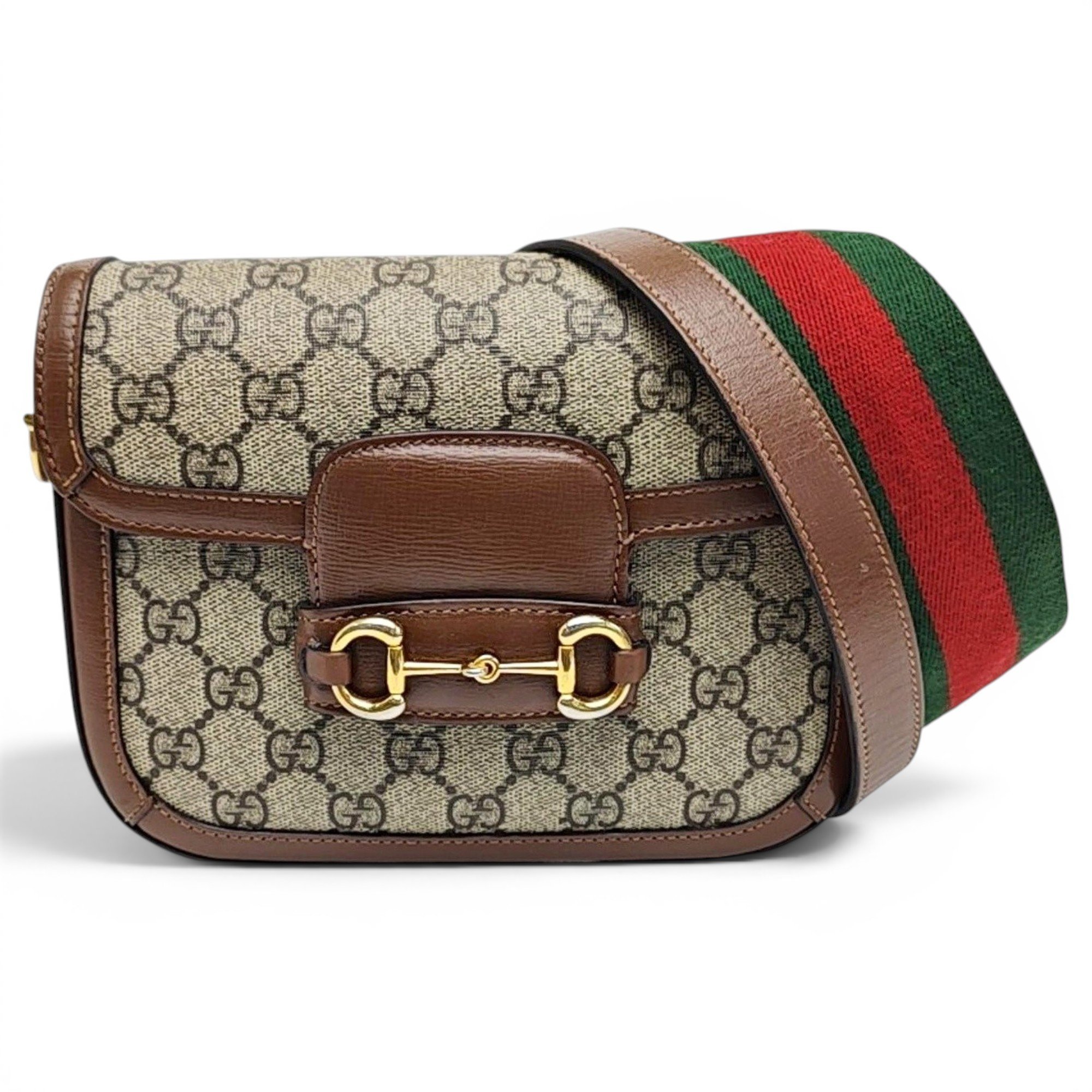 Handle Horsebit 1955 leather handbag