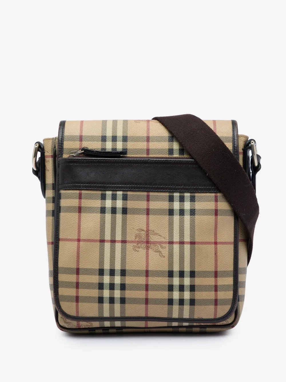 2000-2017 Haymarket Check Coated Canvas crossbody bag