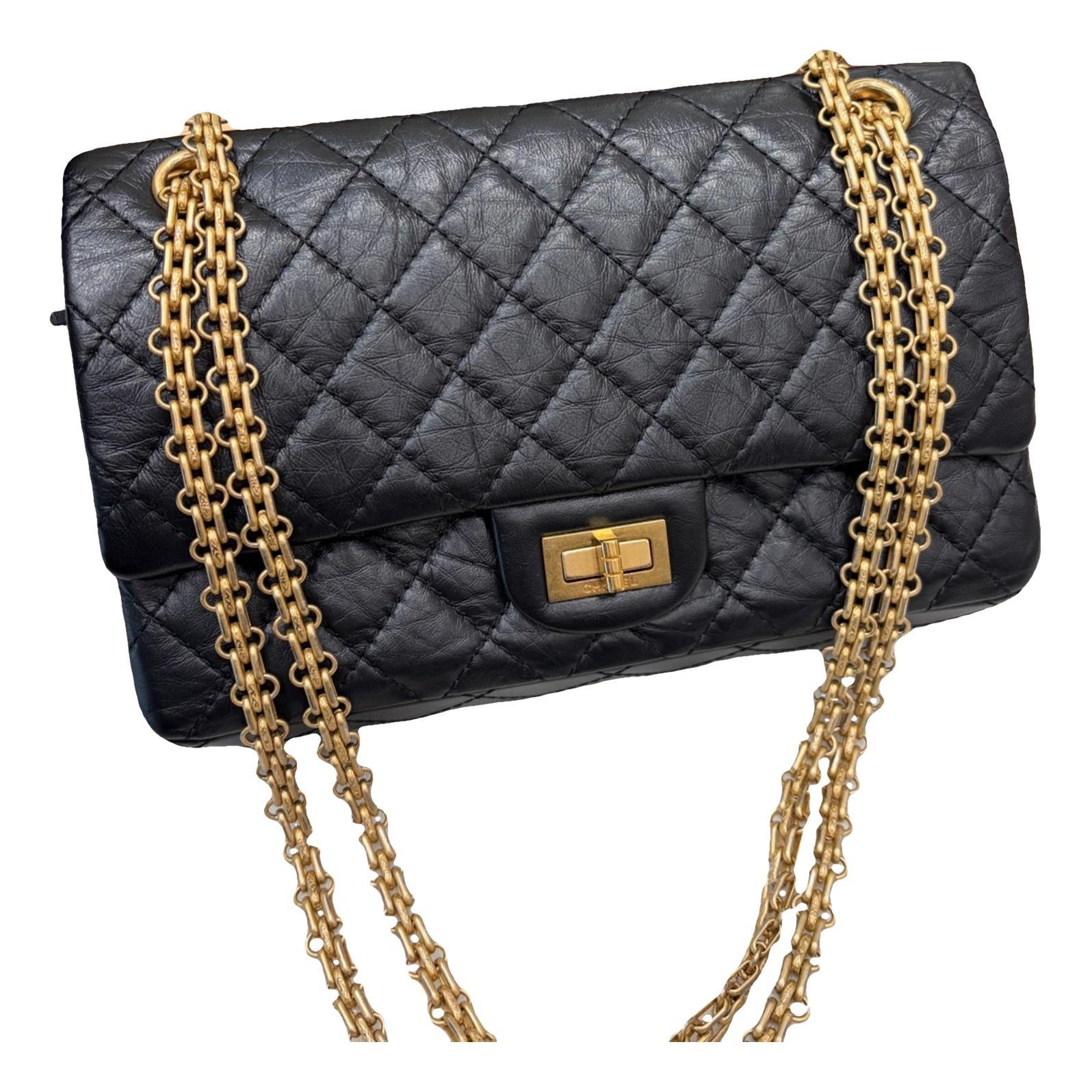 2.55 leather handbag